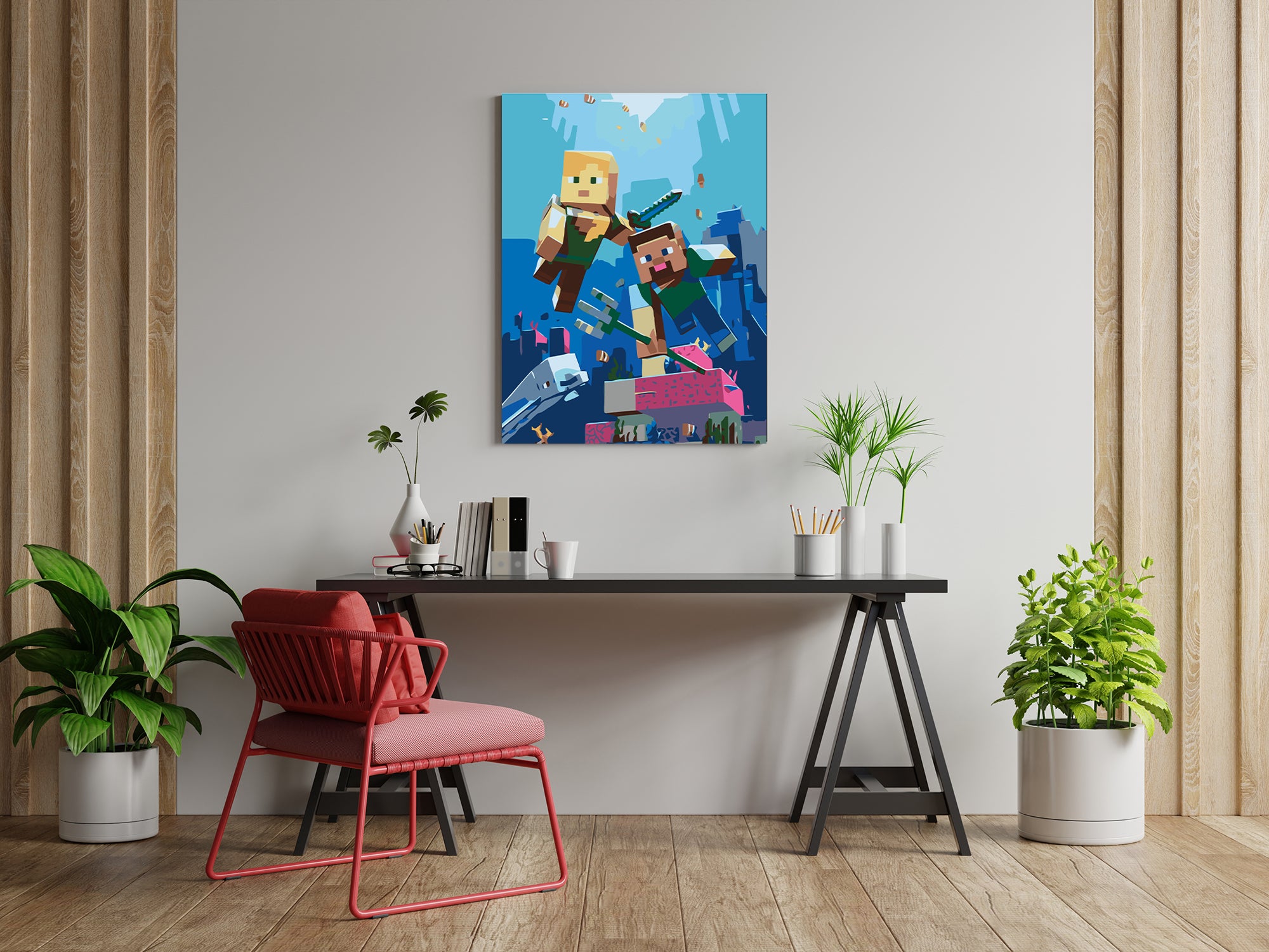 Minecraft - podvodná bitka