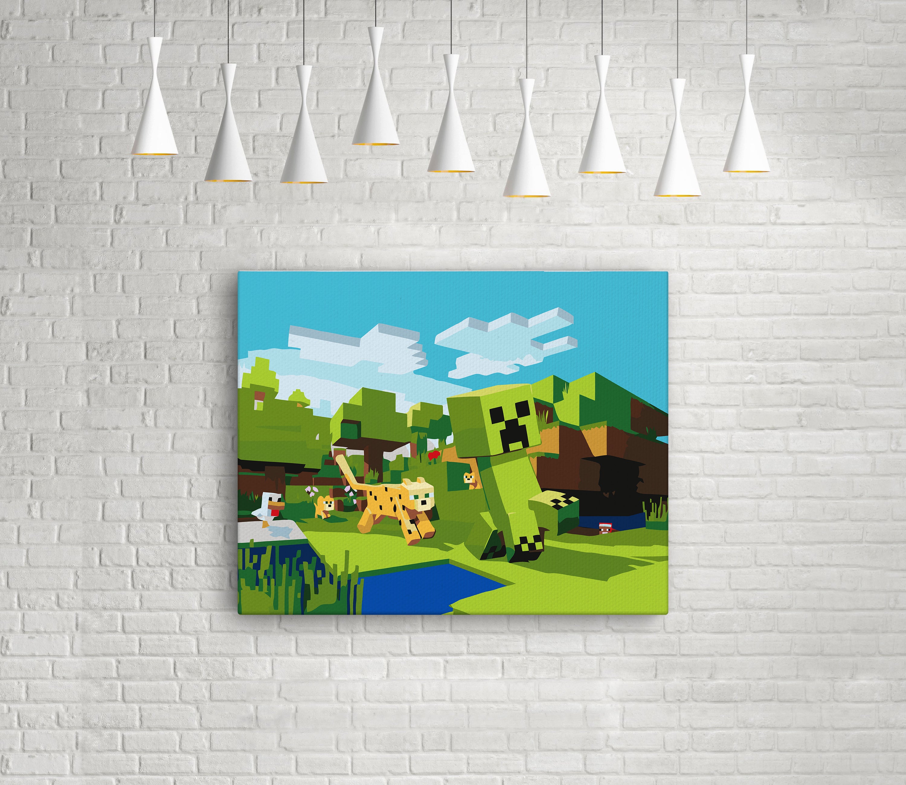 Minecraft - Creeper a Ocelot