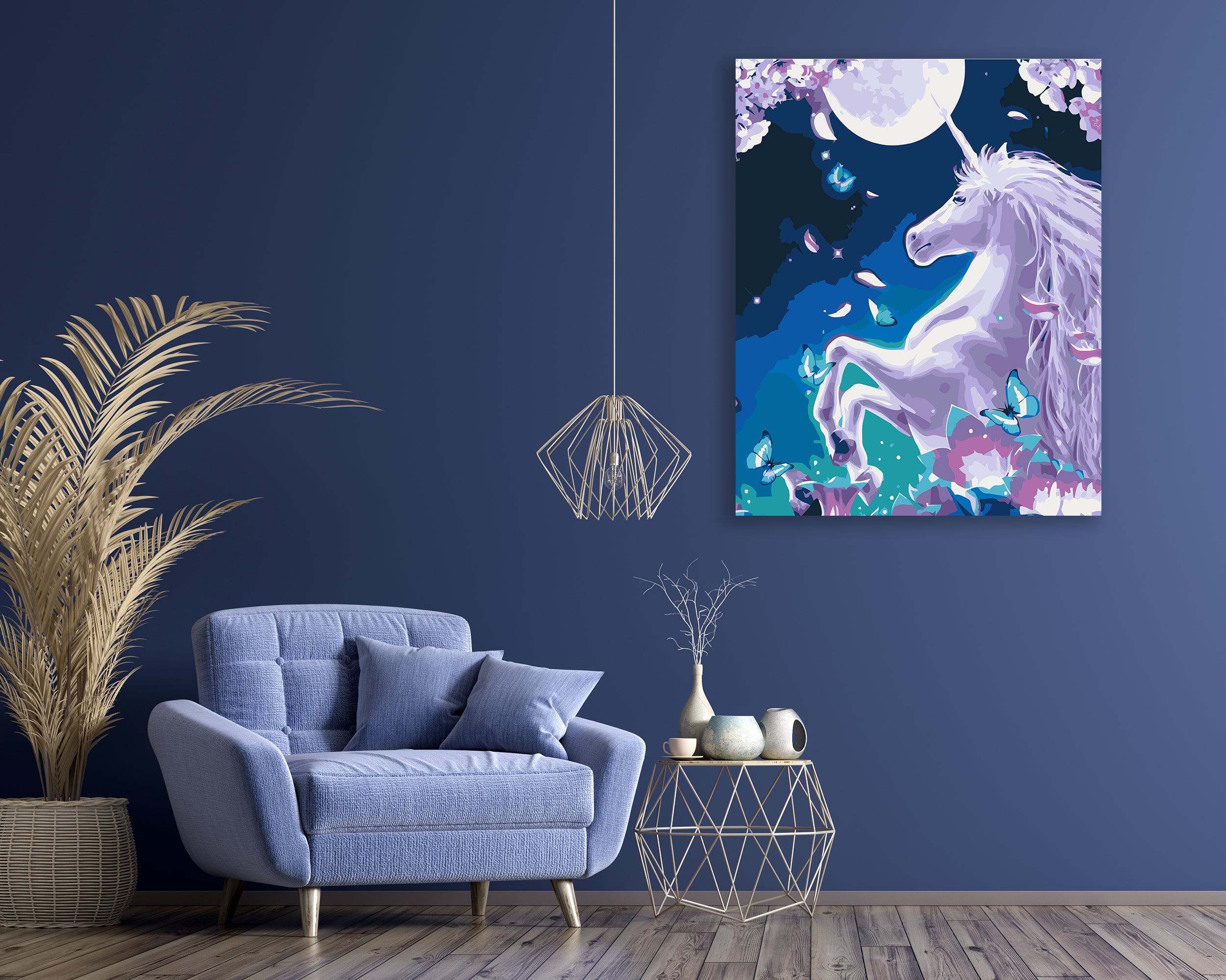 Jednorožec v mesačnom svite