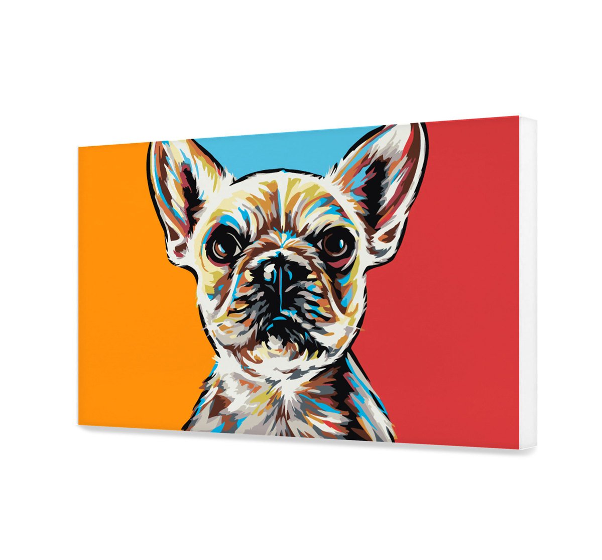 Malovanie podla cisel - Farebný Pes