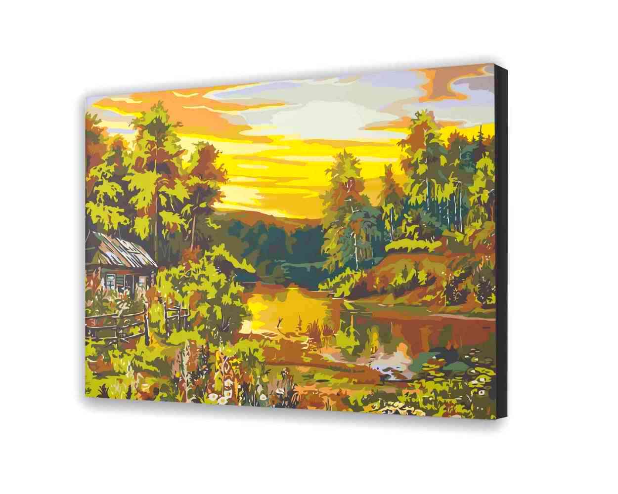 Malovanie podla cisel - Dedinské Leto