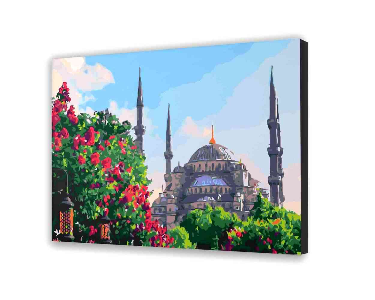 Maľovanie podľa cisel - Istanbulské Ráno