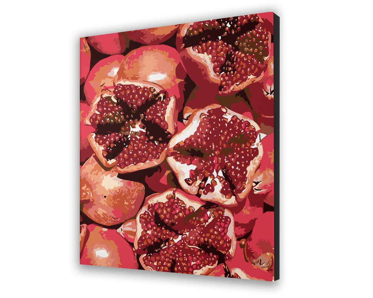 Maľovanie podľa cisel - Granátové Jablko