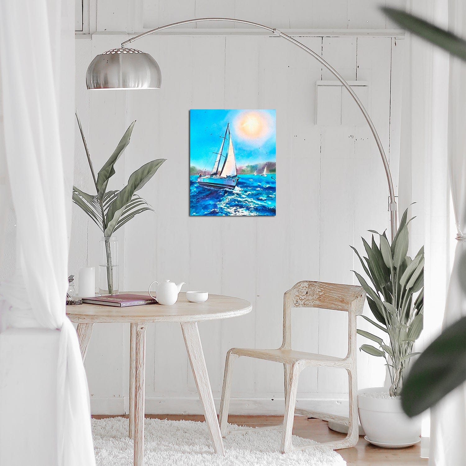 Mozaika - Pod bielou plachtou - 40x50cm Na Rámovi