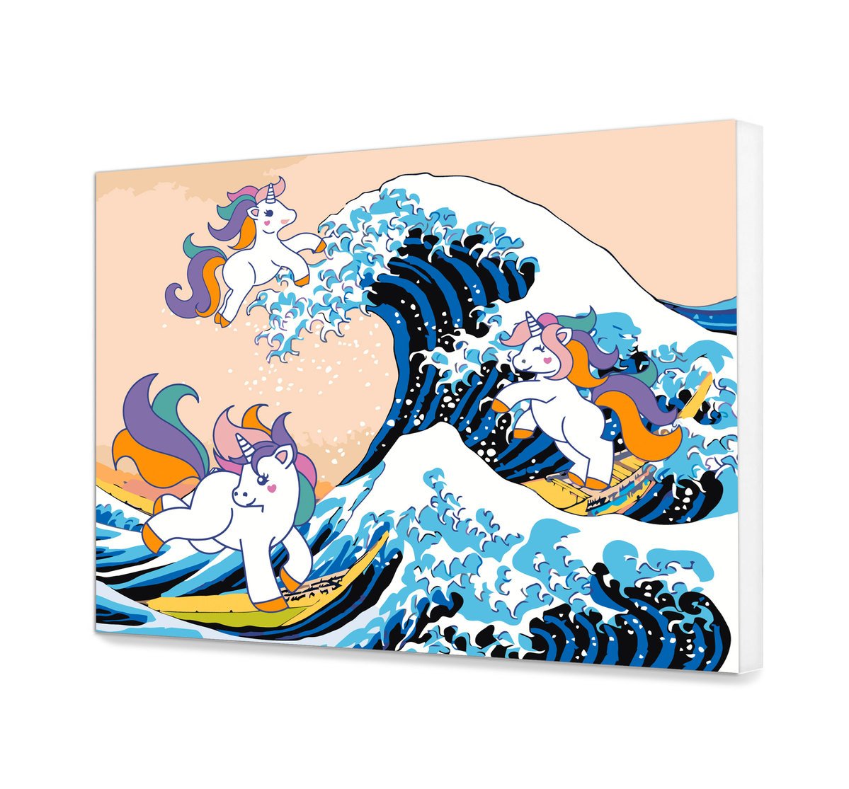 Malovanie podla cisel - Roztomilý Jednorožec