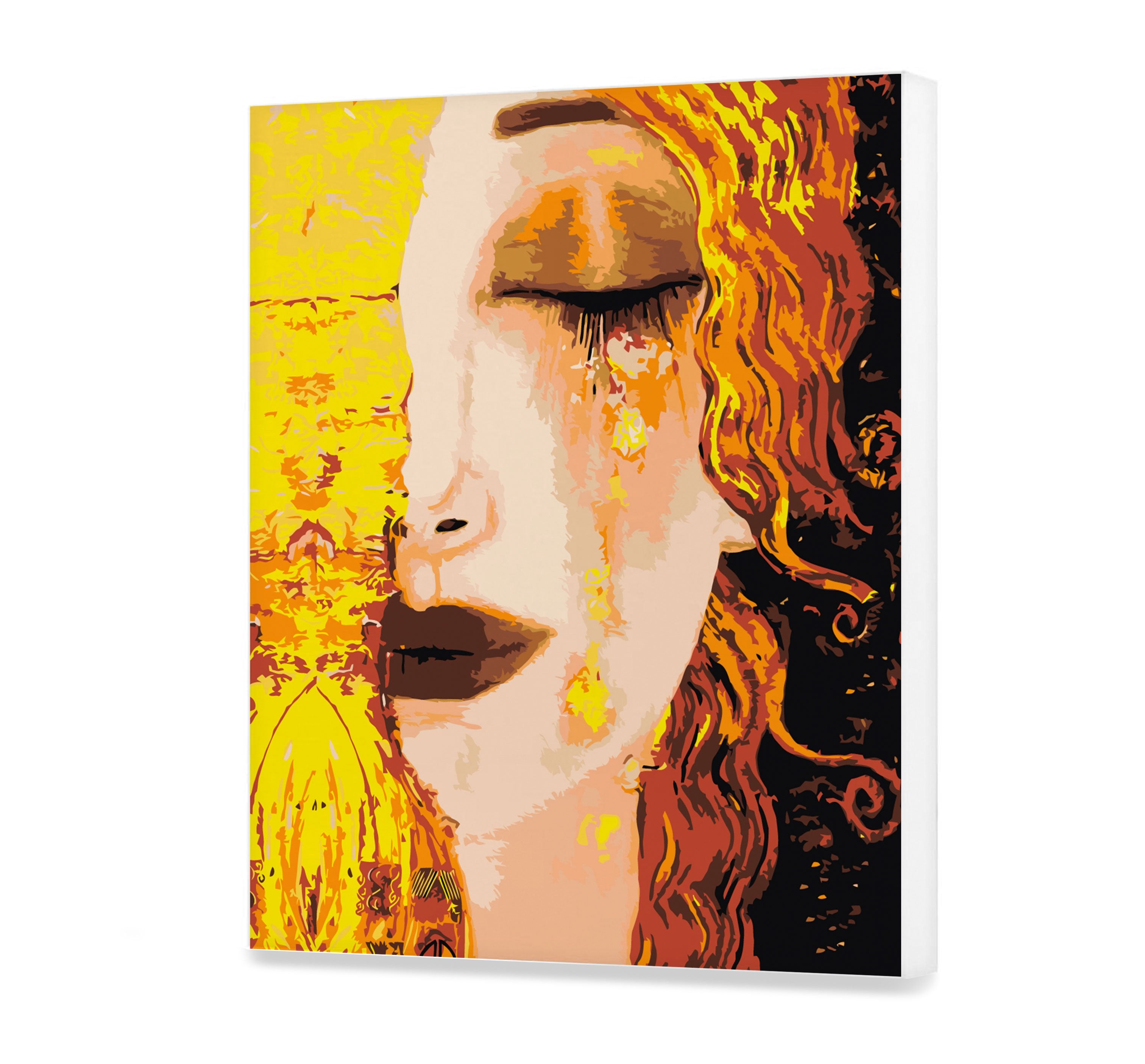 Malovanie podla cisel - Zlaté Slzy Freya