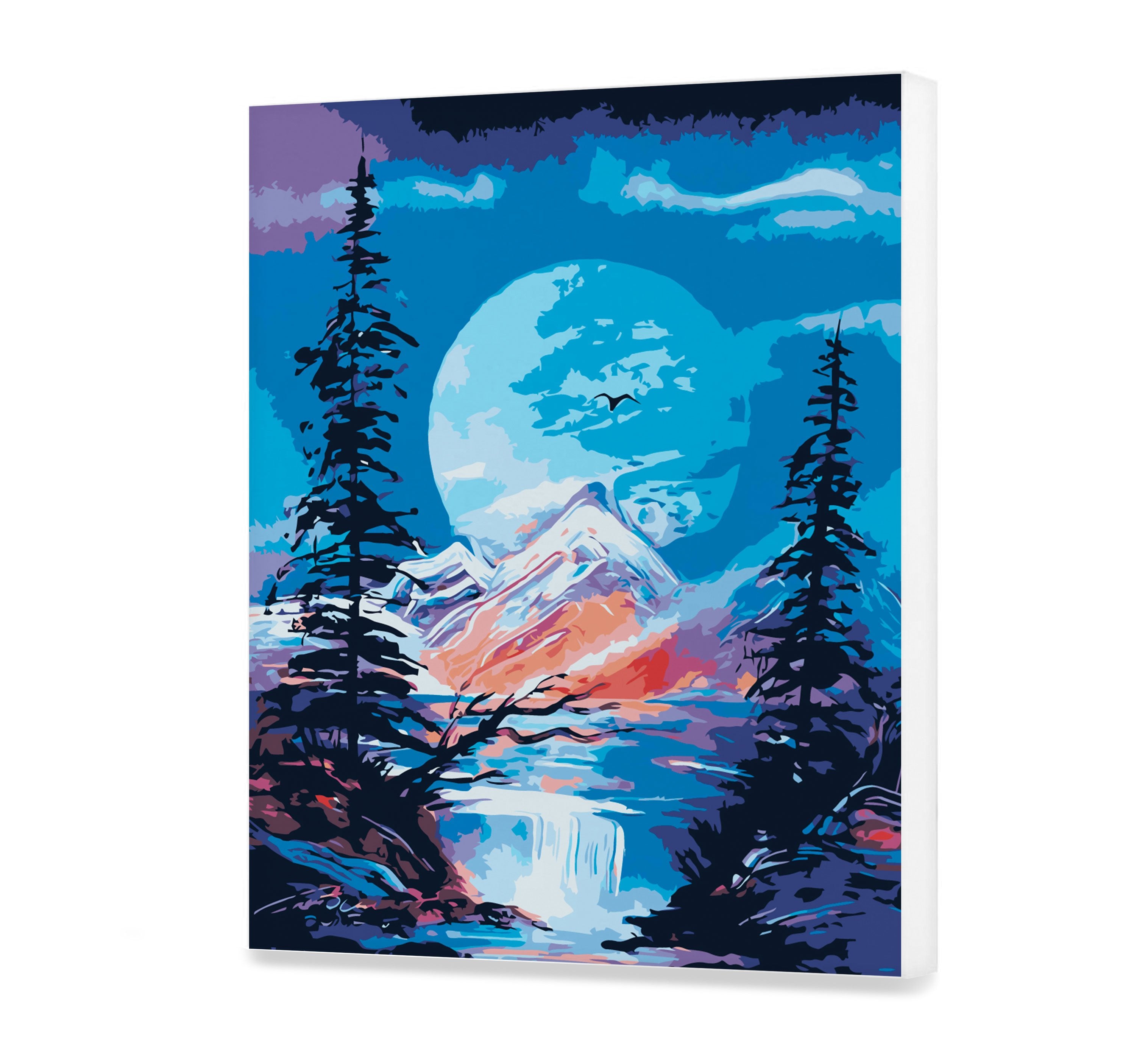 Plátno podľa čísla - Divoký Les