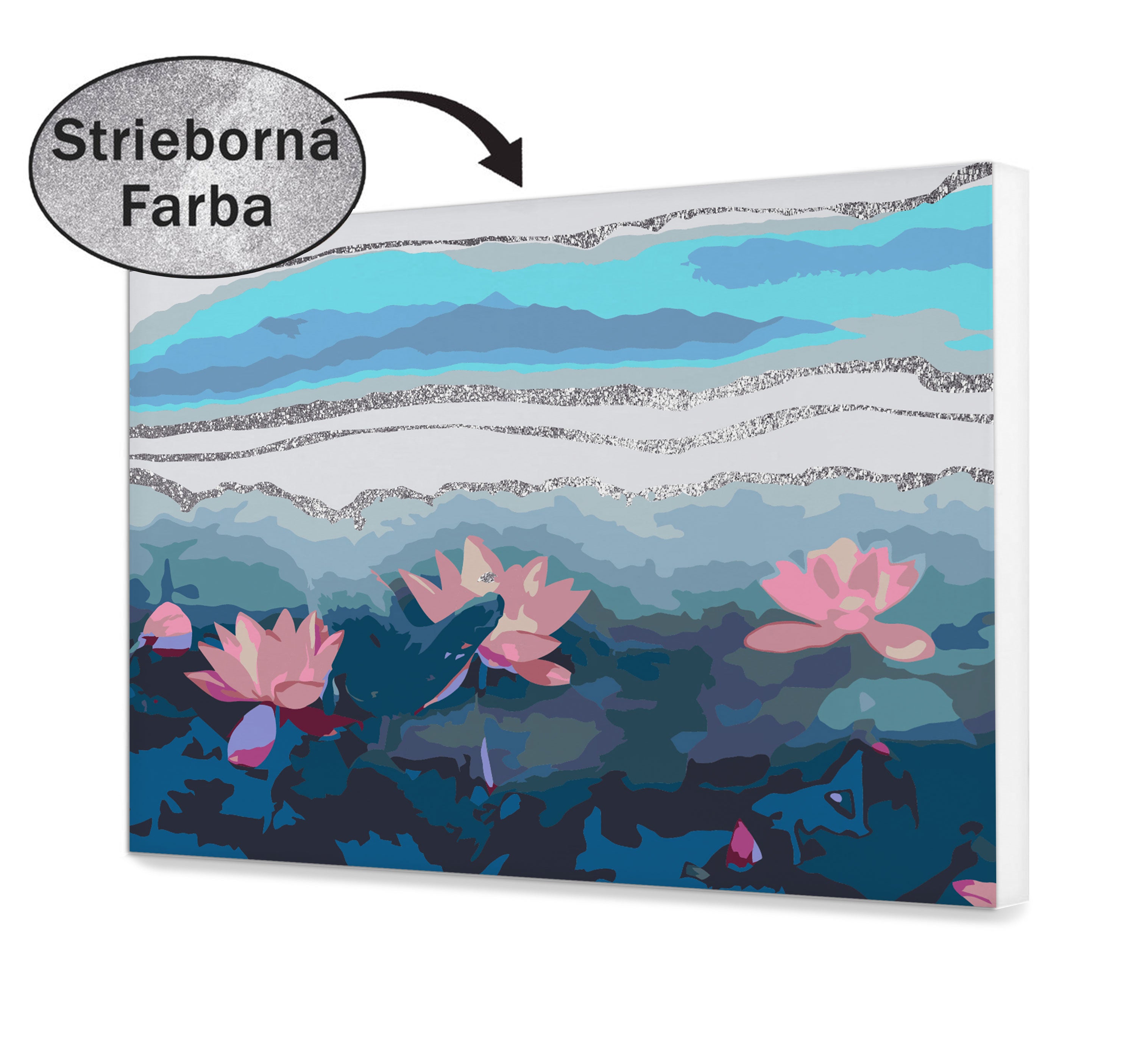 Malovanie podla cisel - Lekná