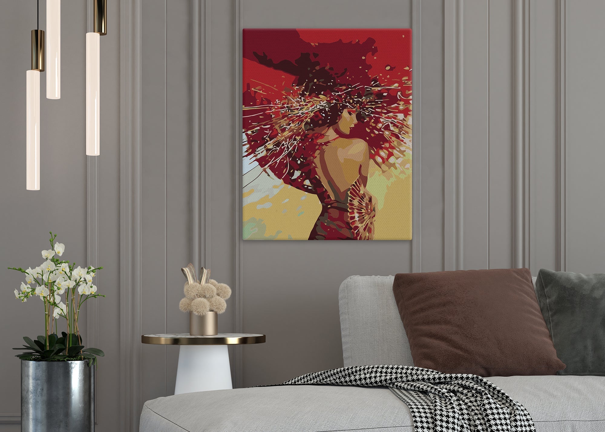 Dievča s ventilátorom (SC0739)