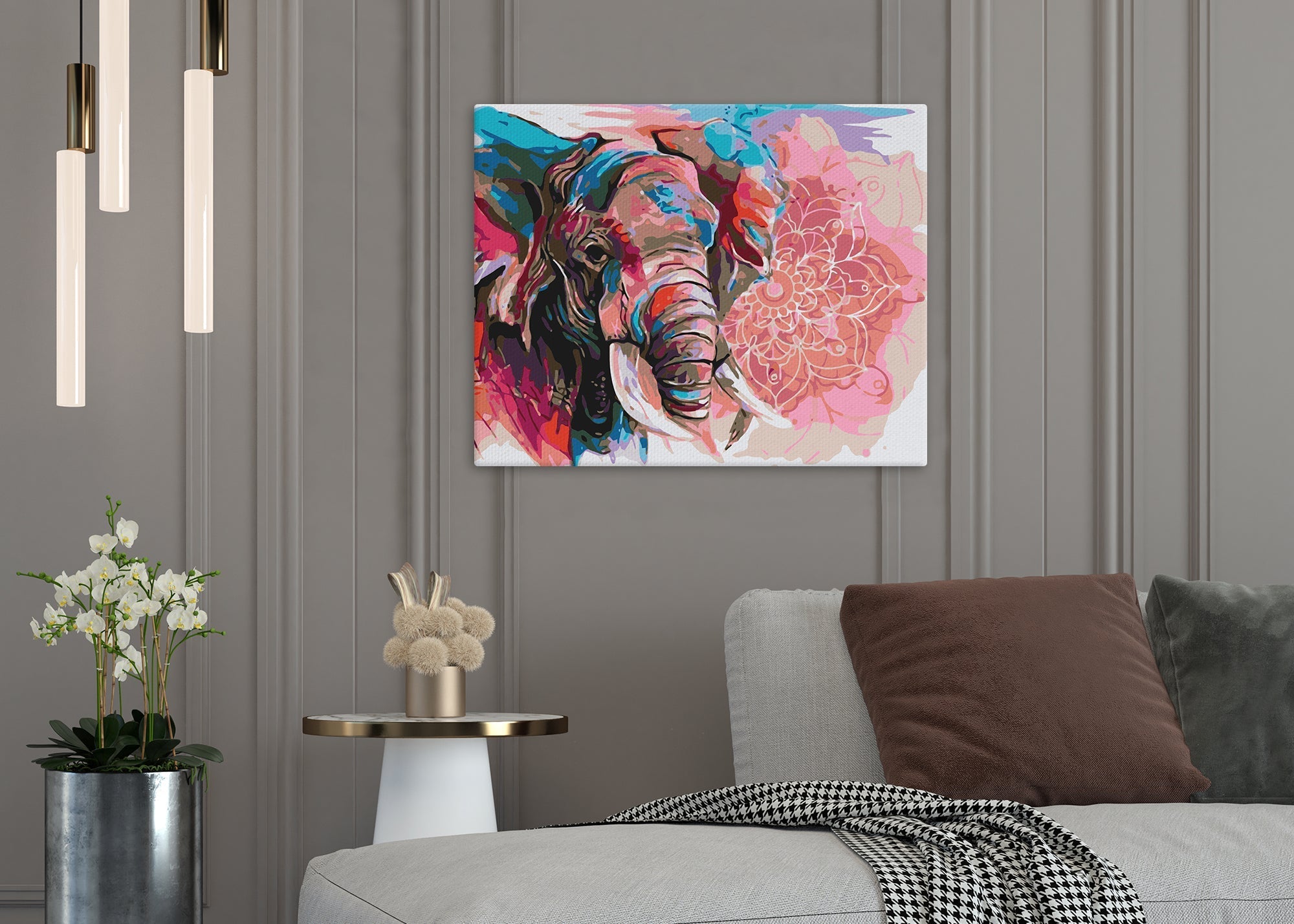 Farebný slon (SC0744)