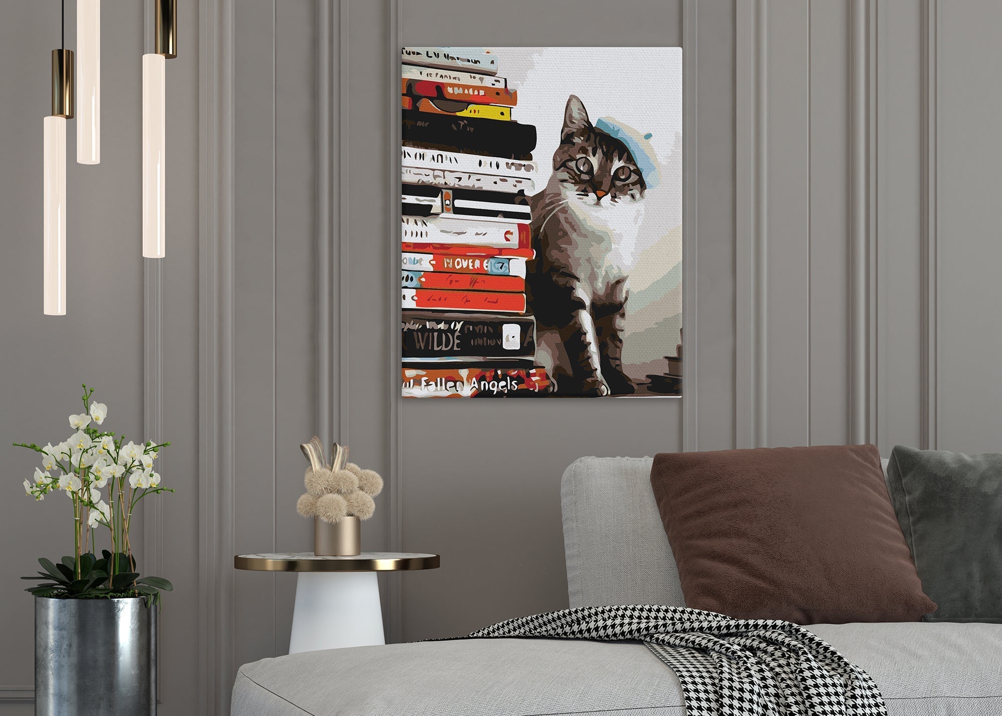 Mačka a knihy (SC0737)