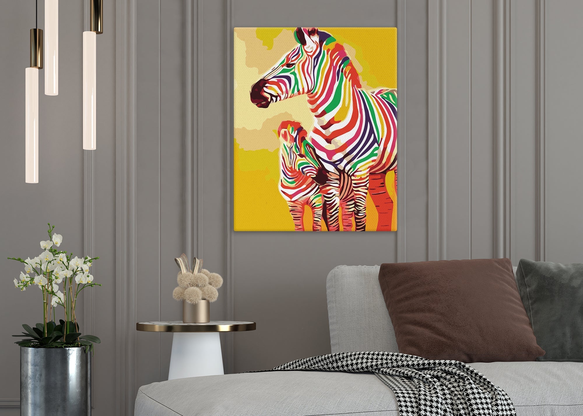 Viacfarebné zebry (SC0703)