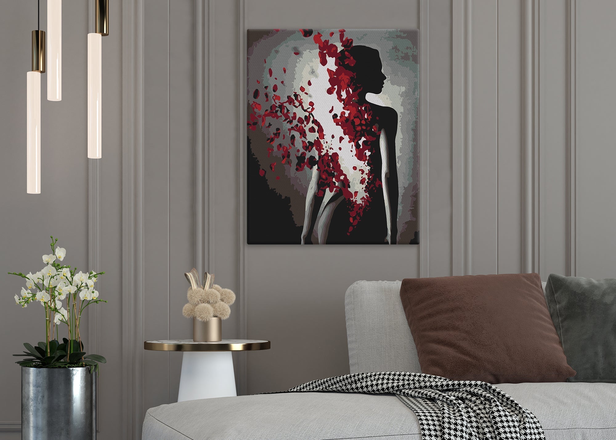 Dievča s okvetnými lístkami (SC0743)