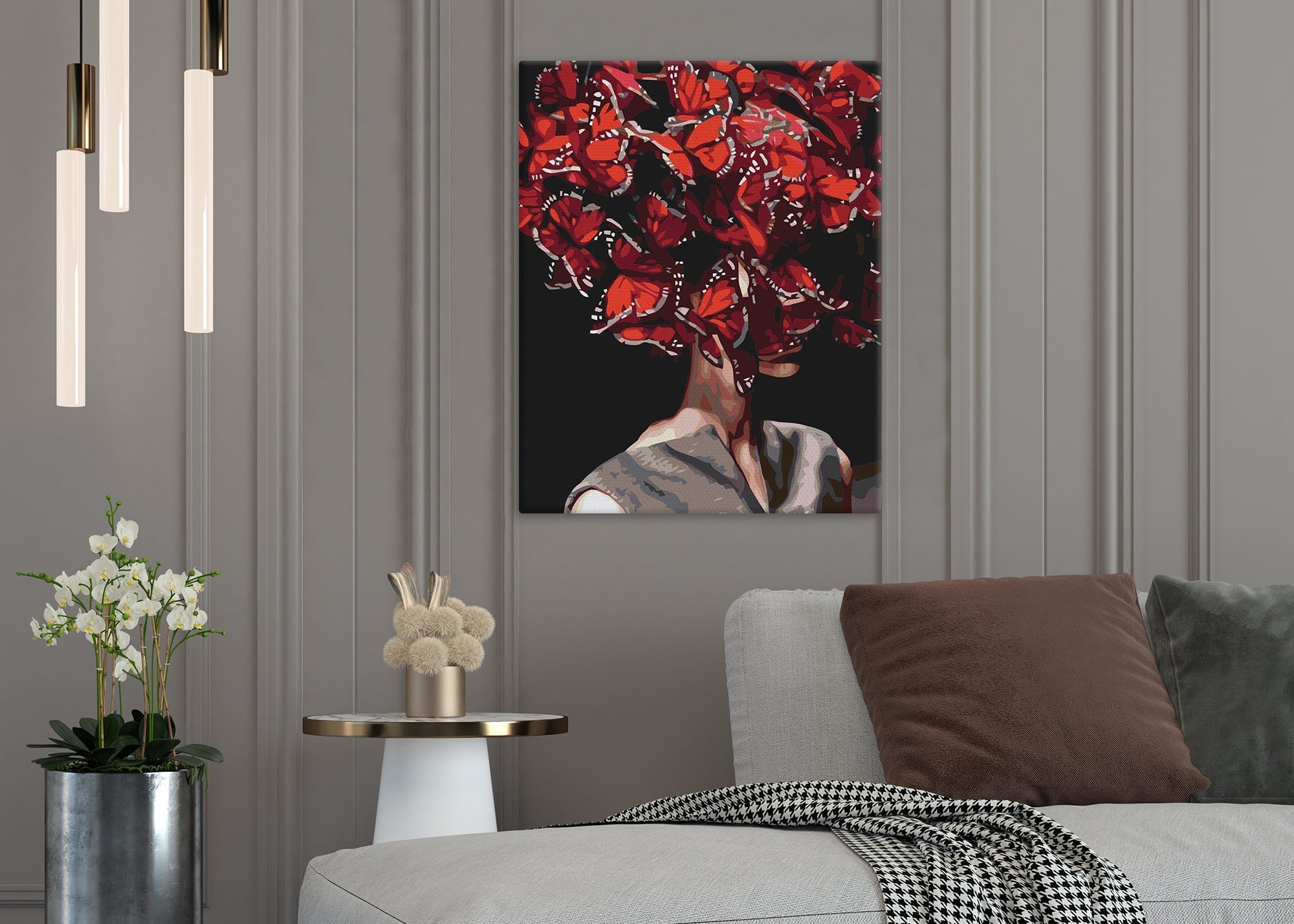 Žena a motýle (SC0772)