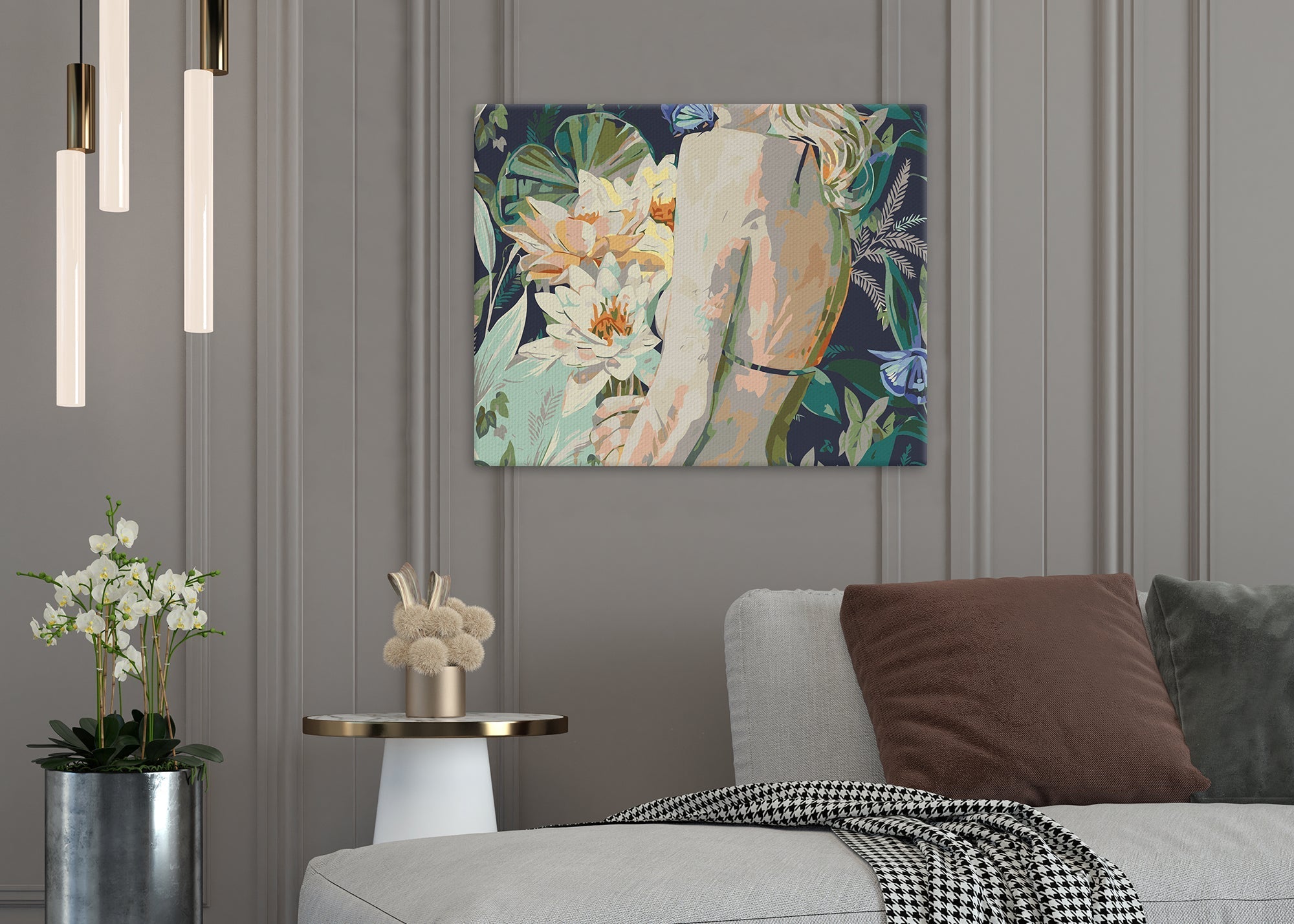 Dievča s ľaliami (SC0725)