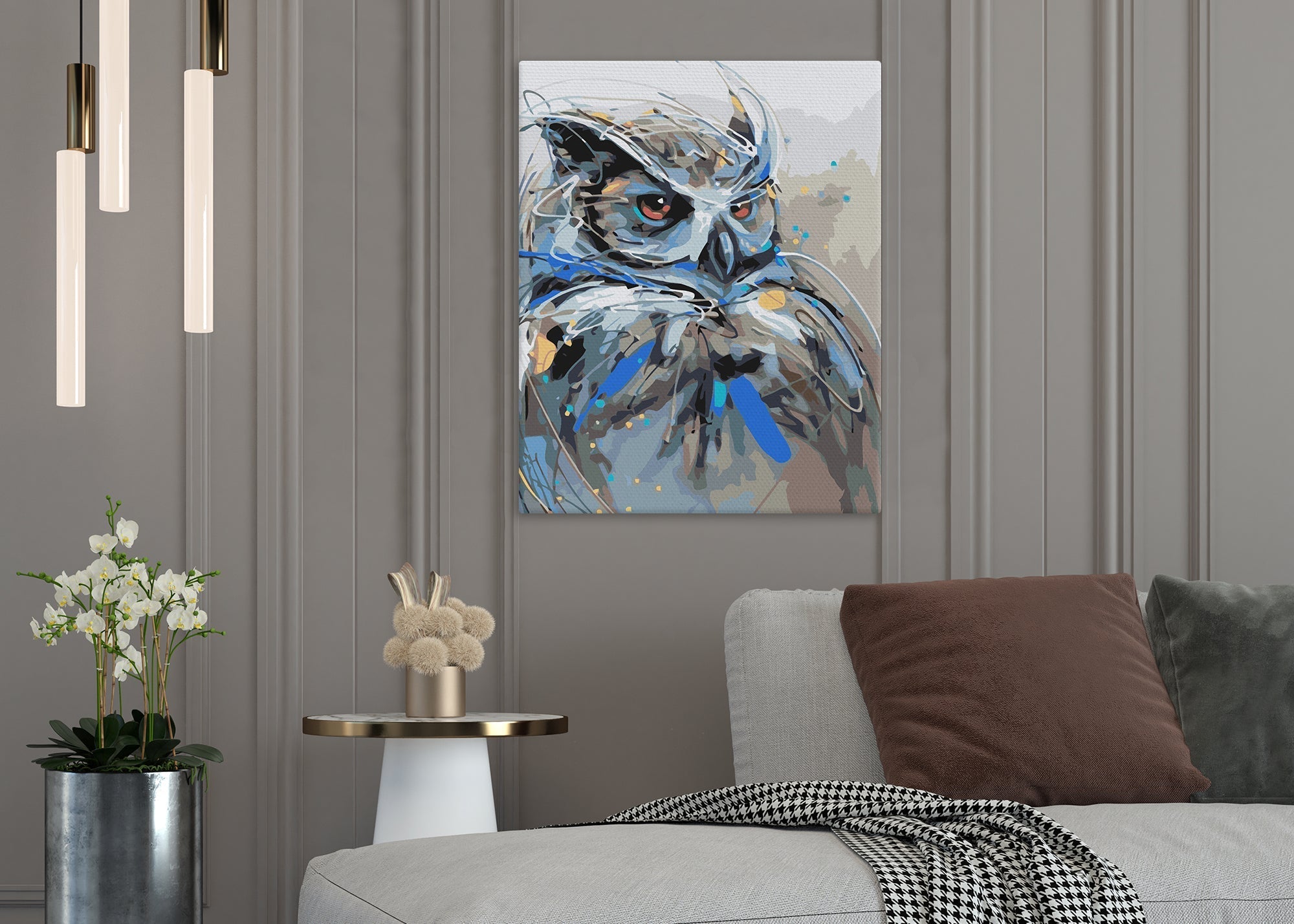 Farebná sova (SC0723)