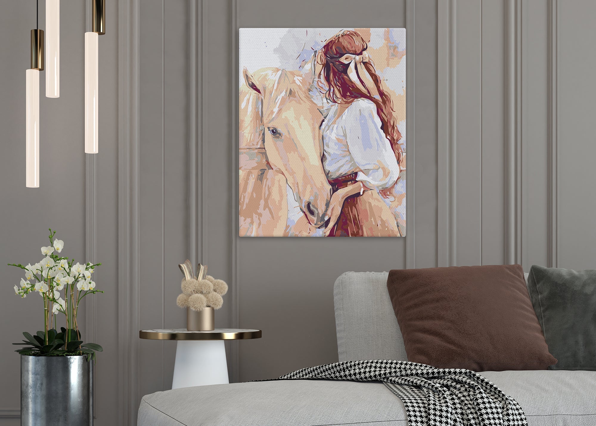 Dievča s koňom (SC0718)