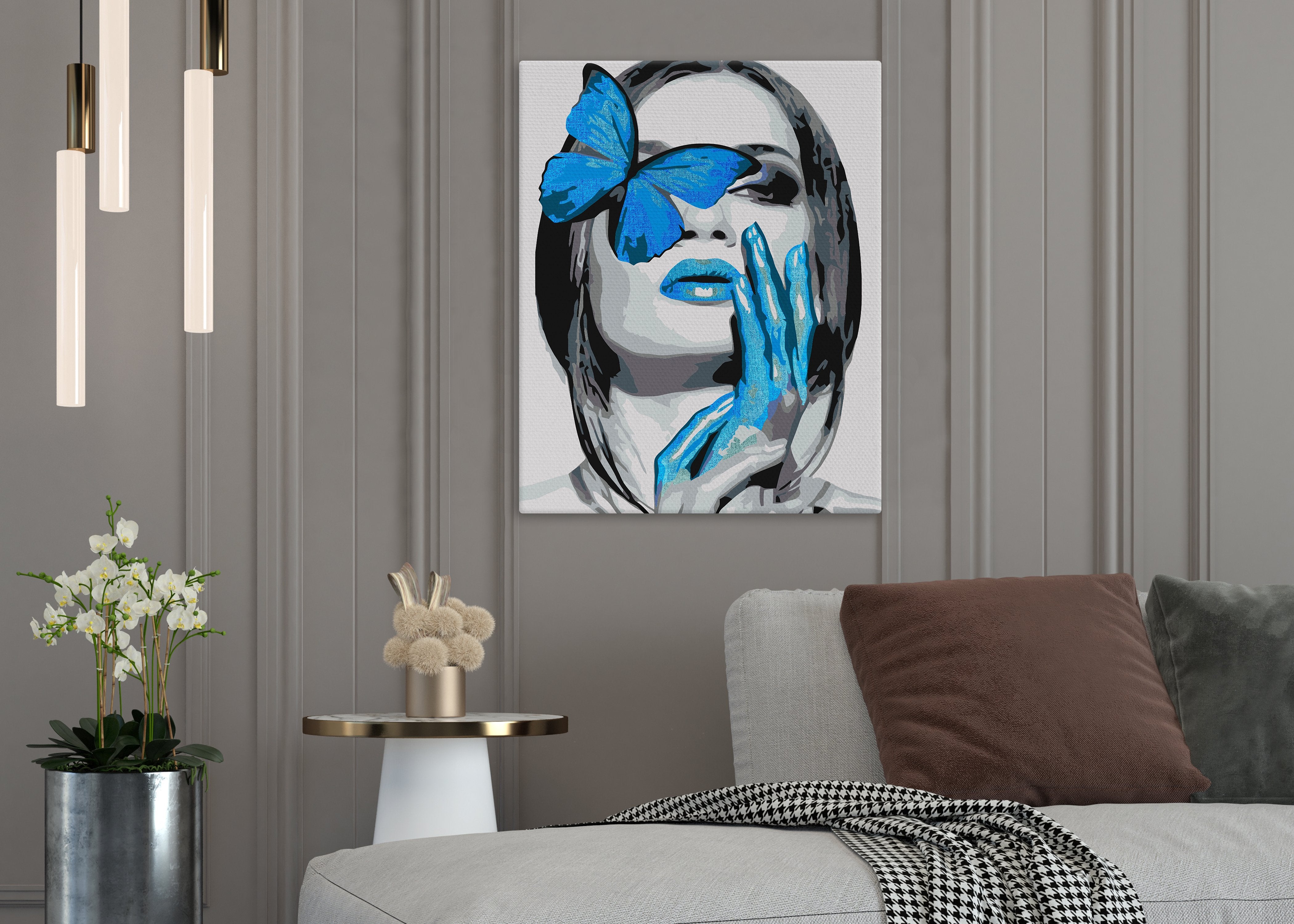 Dáma Modré Ústa (SC0651)