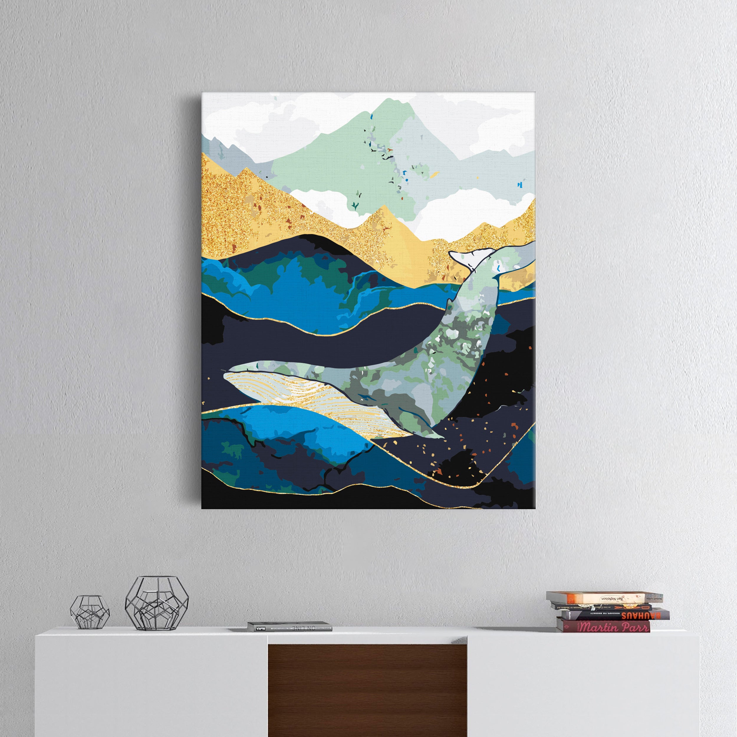 Abstrakcia Veľryba (SC0615)