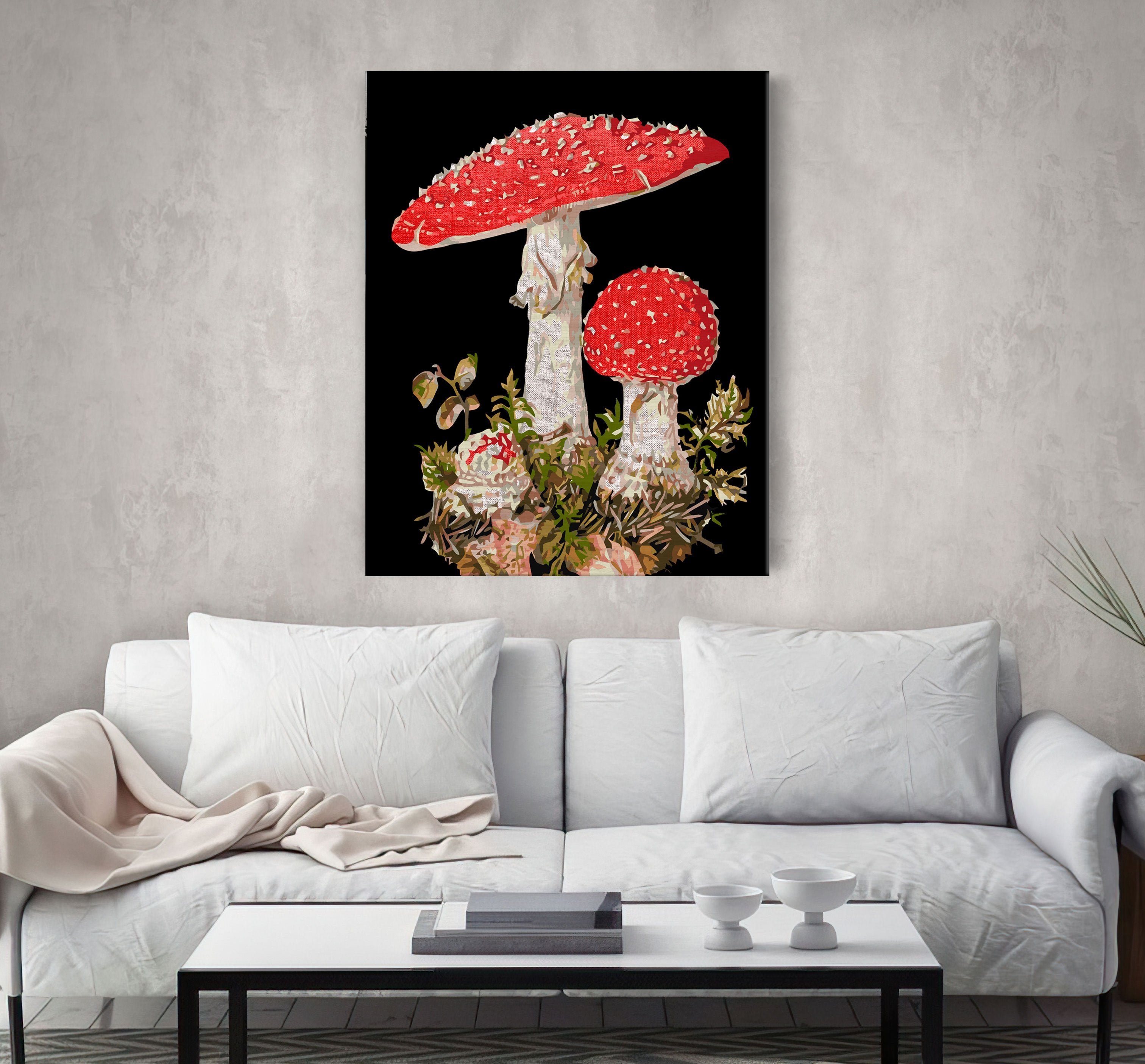 Obrázok metalických húb (SC0636)