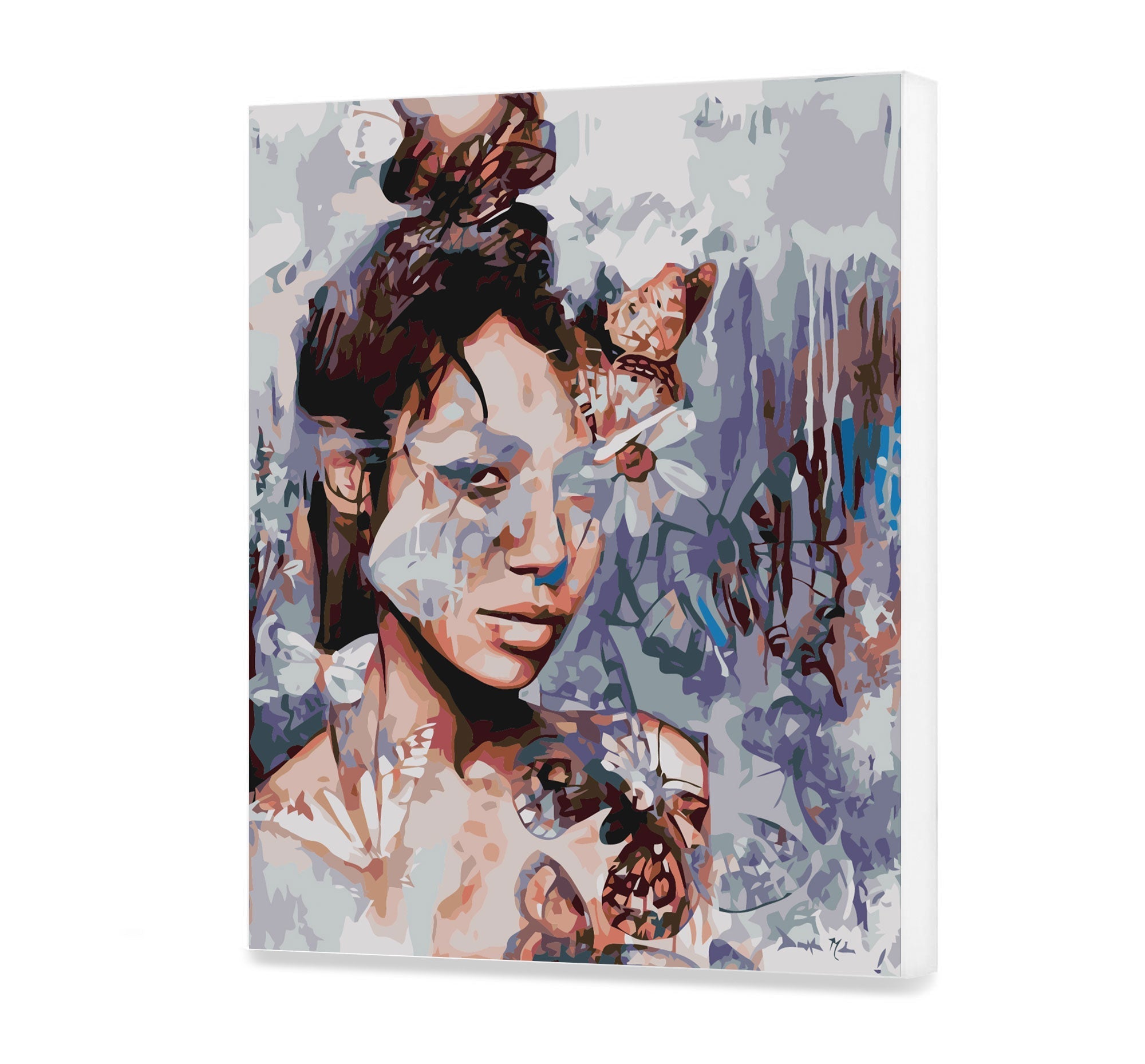 Dievča s motýľmi (SC0711)