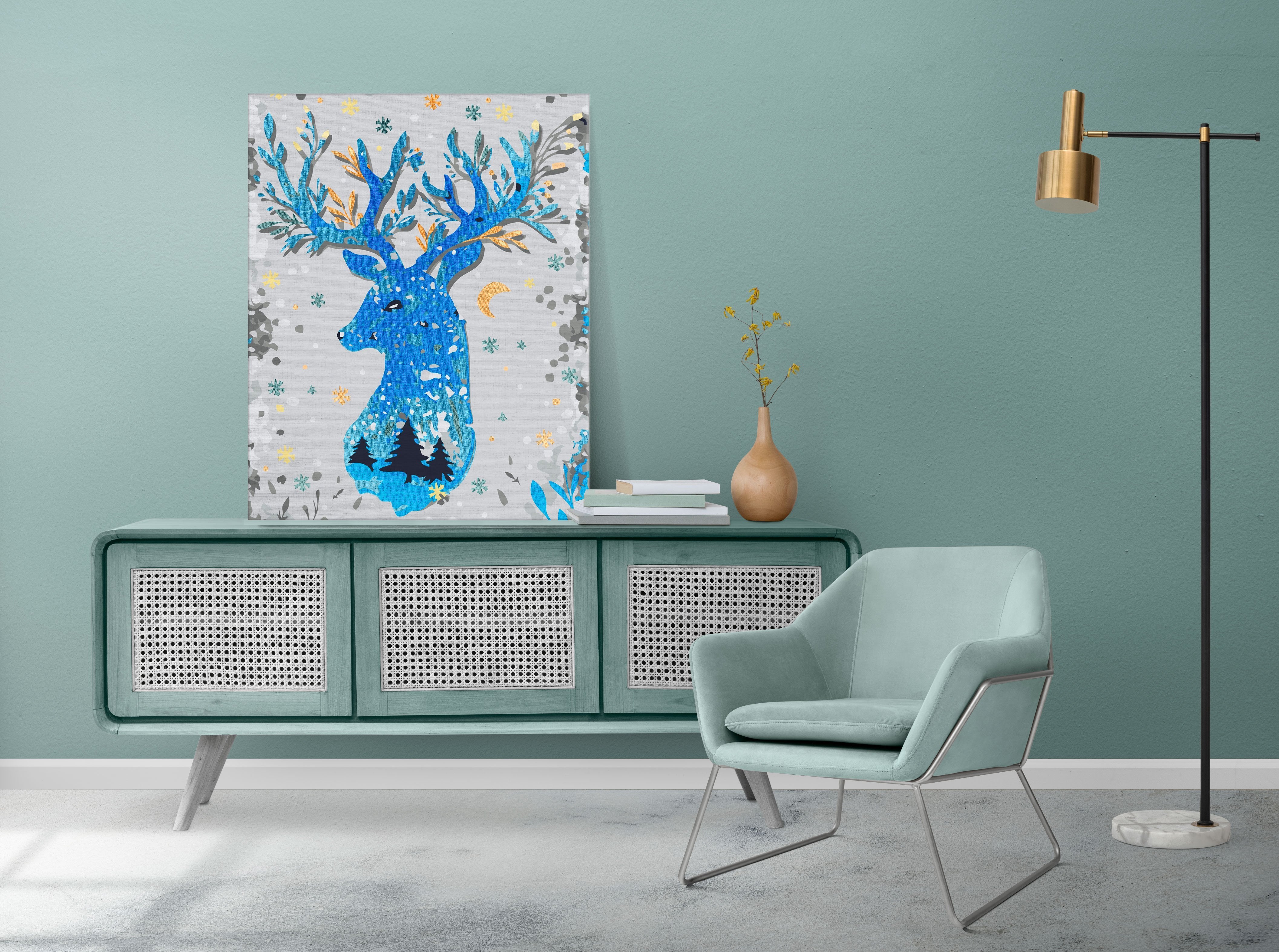 Zimný severný jeleň (SC0659)