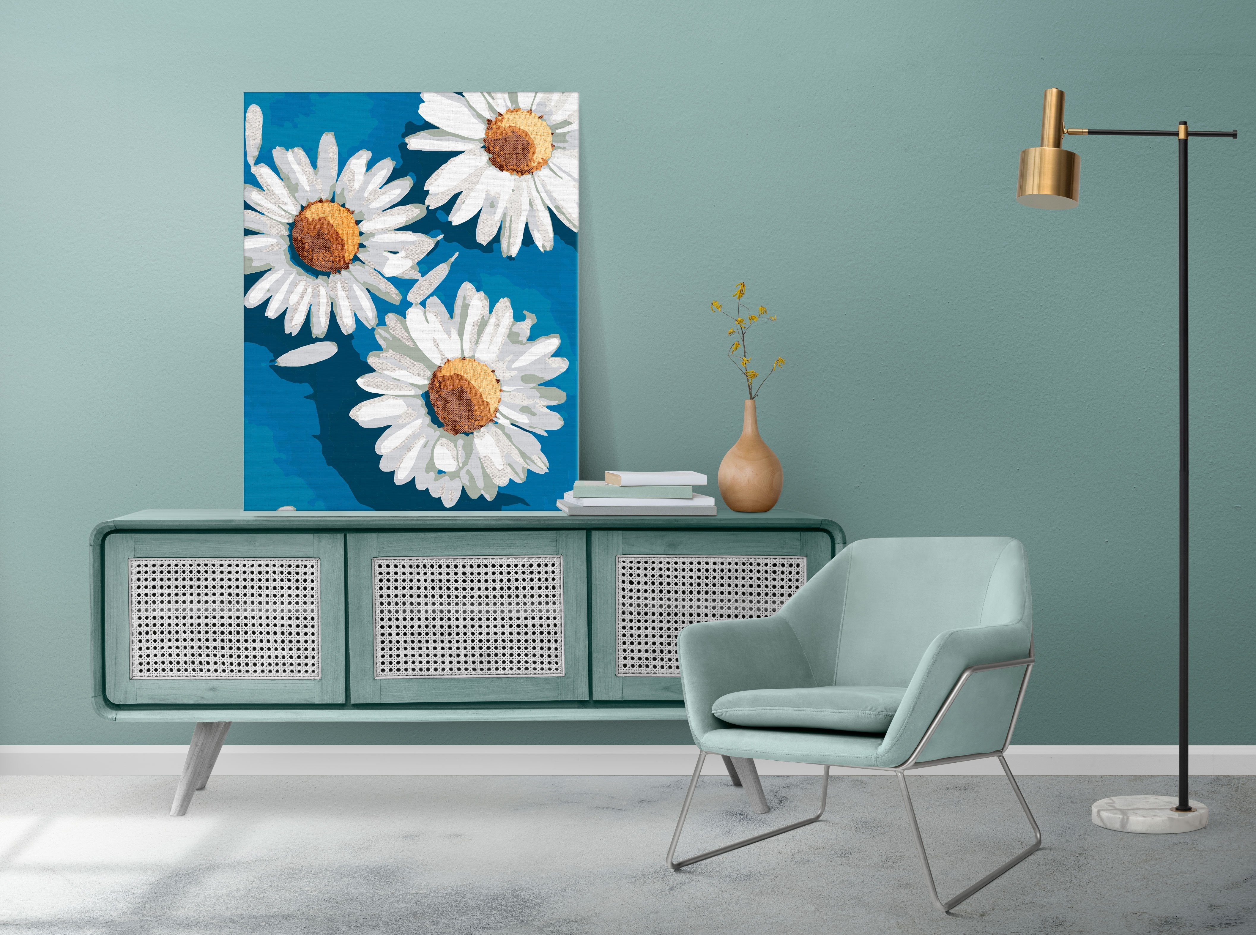 Harmanček na Modrom Pozadí (SC0656)