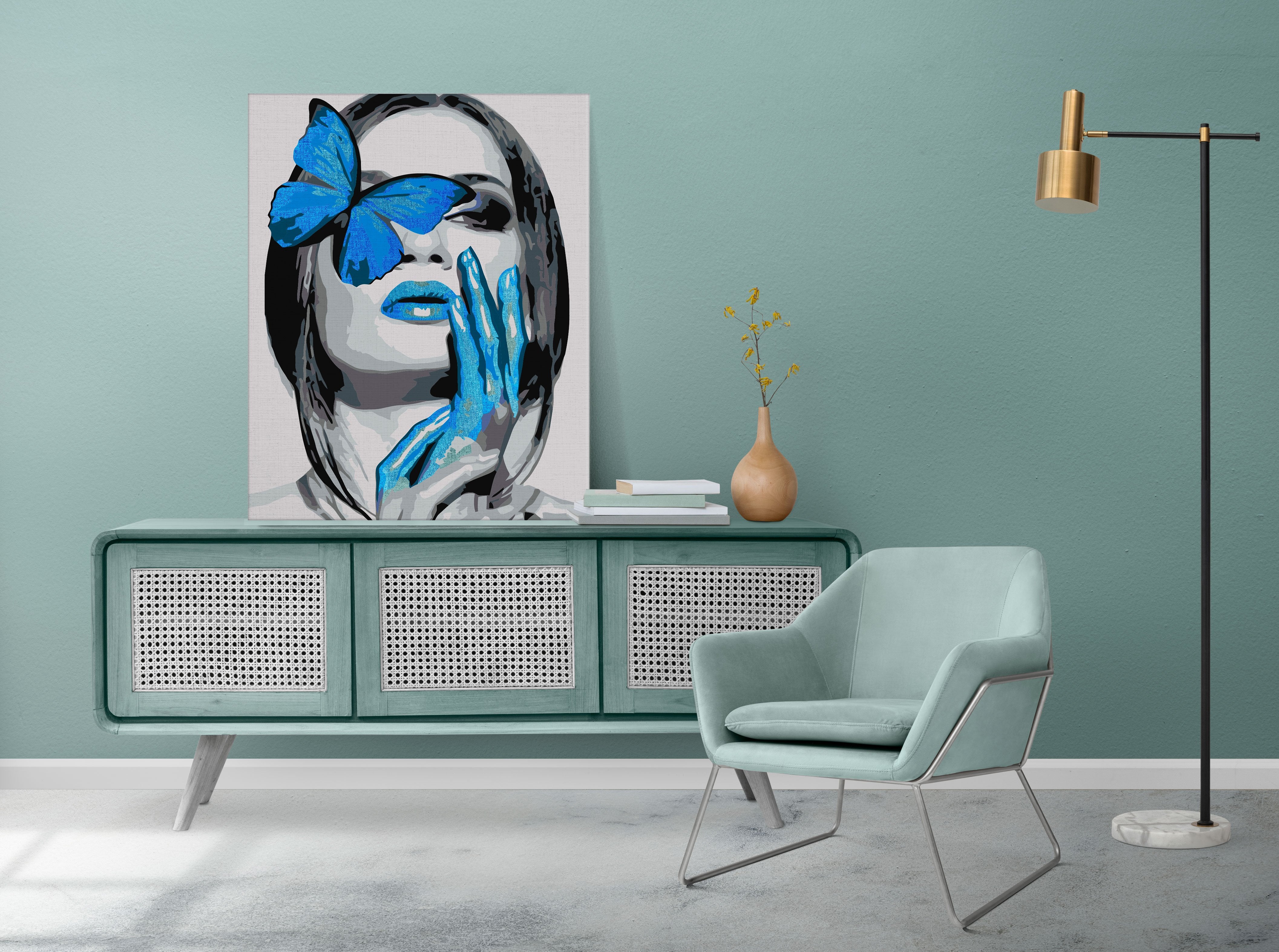 Dáma Modré Ústa (SC0651)