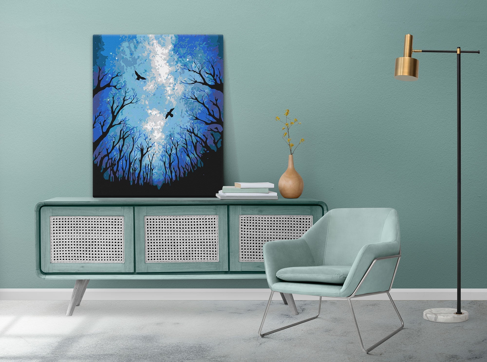 Lesná nočná obloha (SC0759)