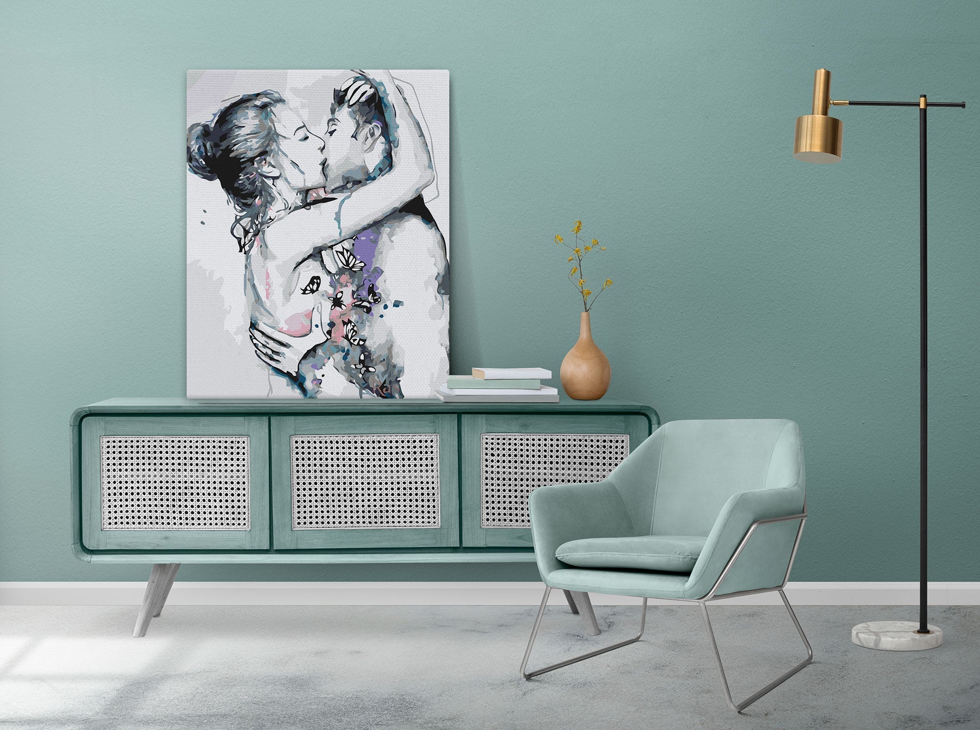 Milenci sa bozkávajú (SC0762)