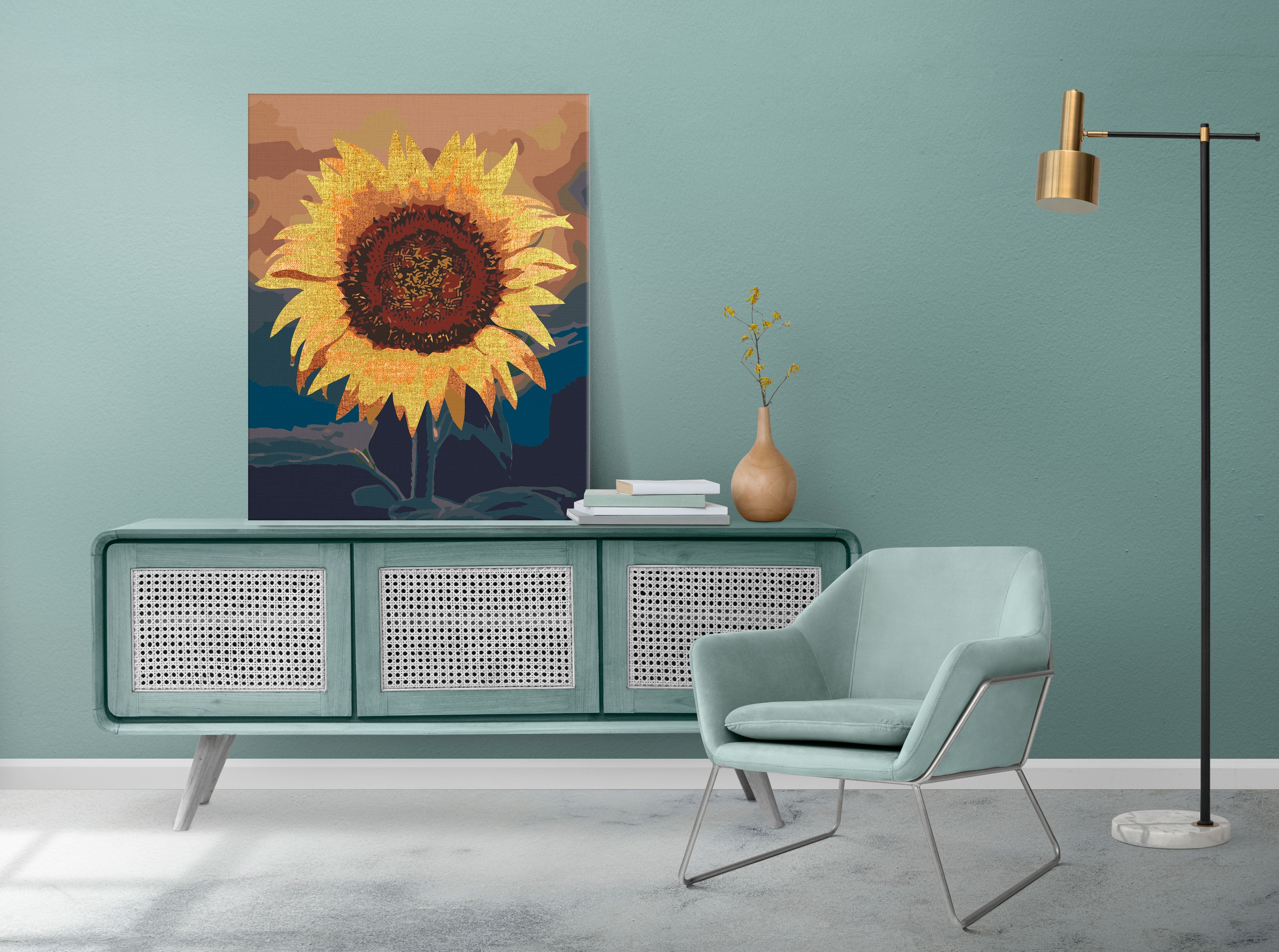 Zlatý Kvet Slnečnica (SC0655)