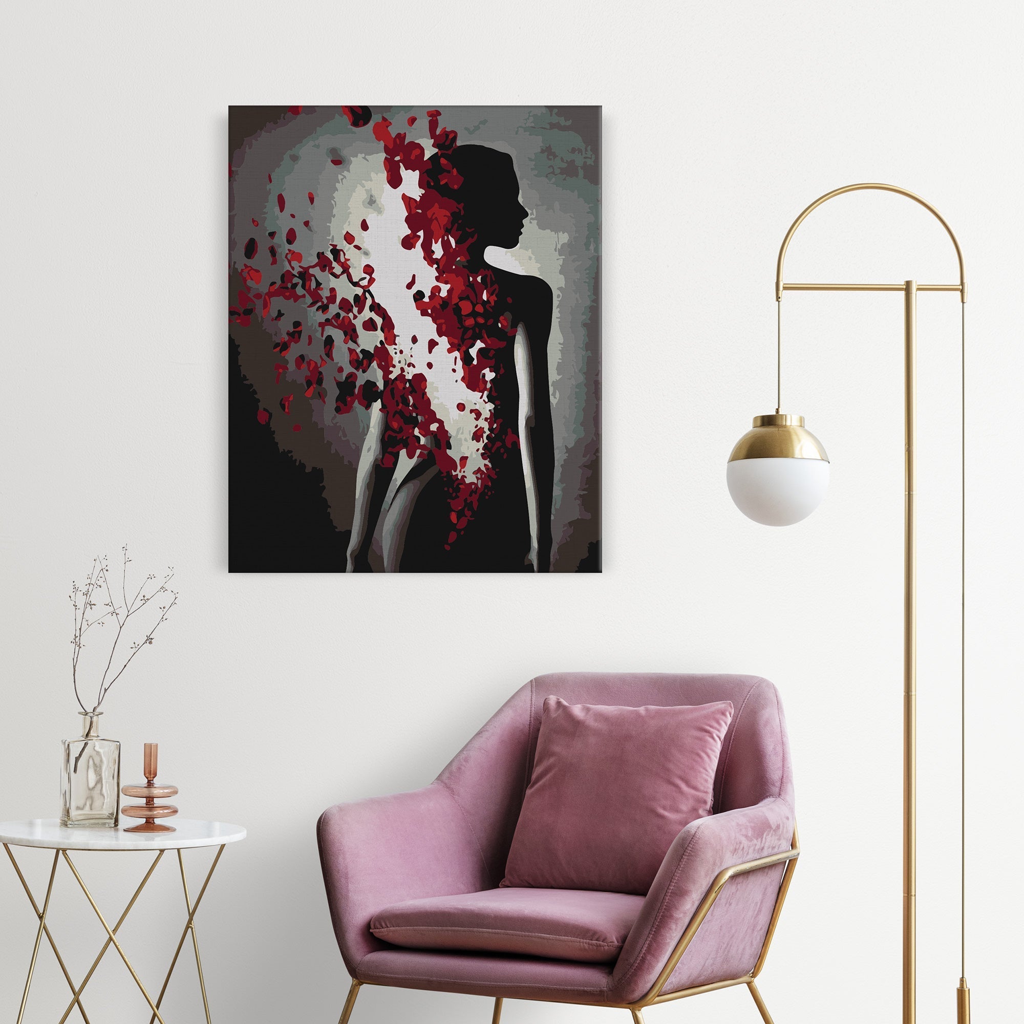 Dievča s okvetnými lístkami (SC0743)