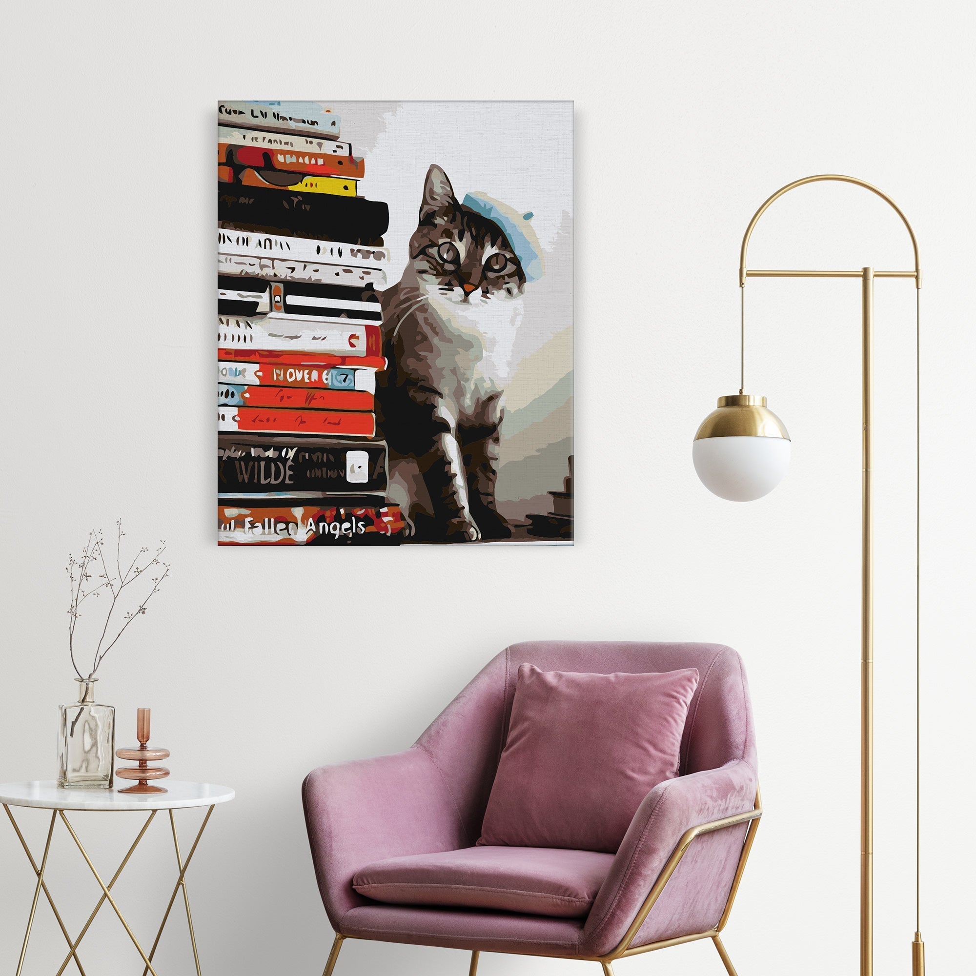 Mačka a knihy (SC0737)