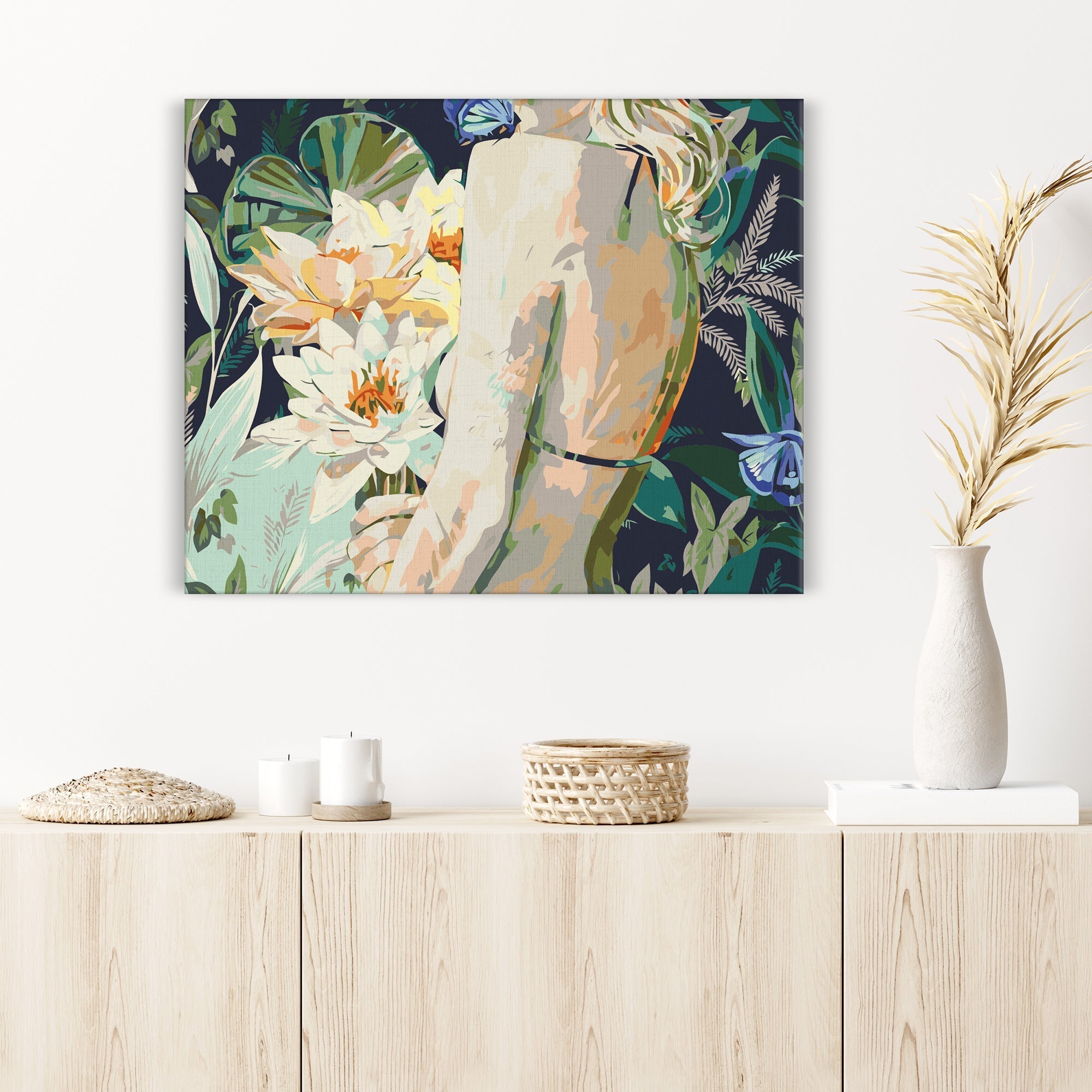 Dievča s ľaliami (SC0725)