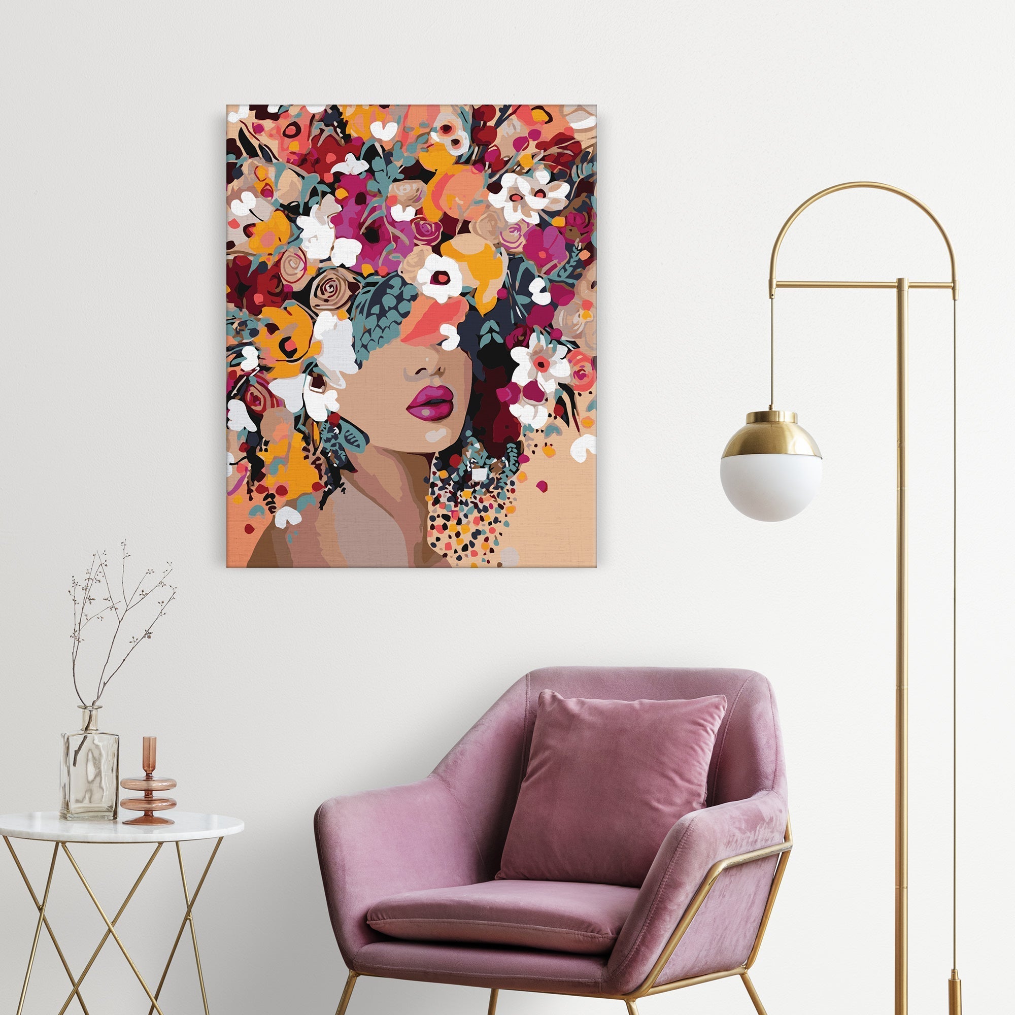 Dievča v kvetoch (SC0770)