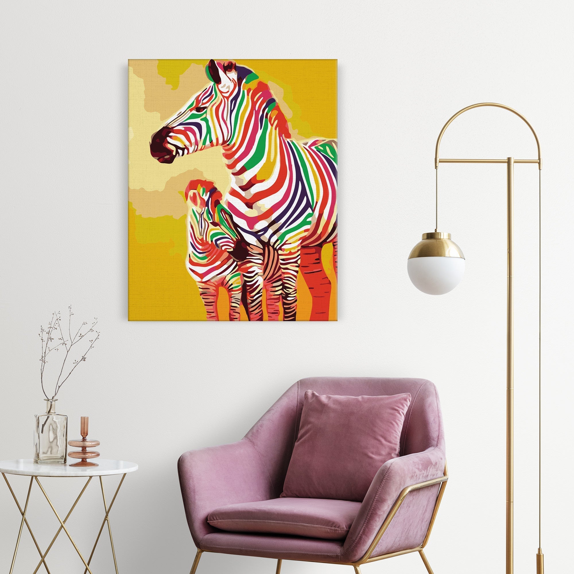 Viacfarebné zebry (SC0703)