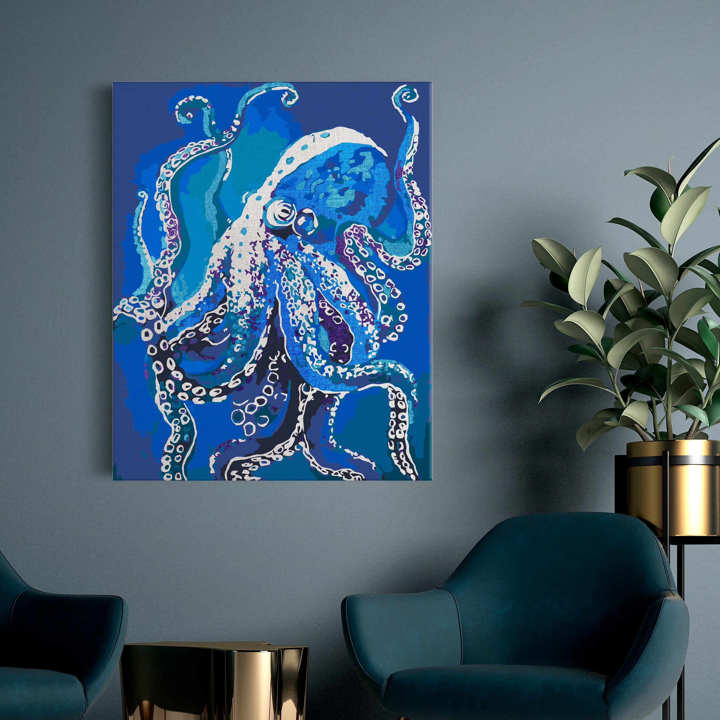 Farebná Chobotnica (SC0657)