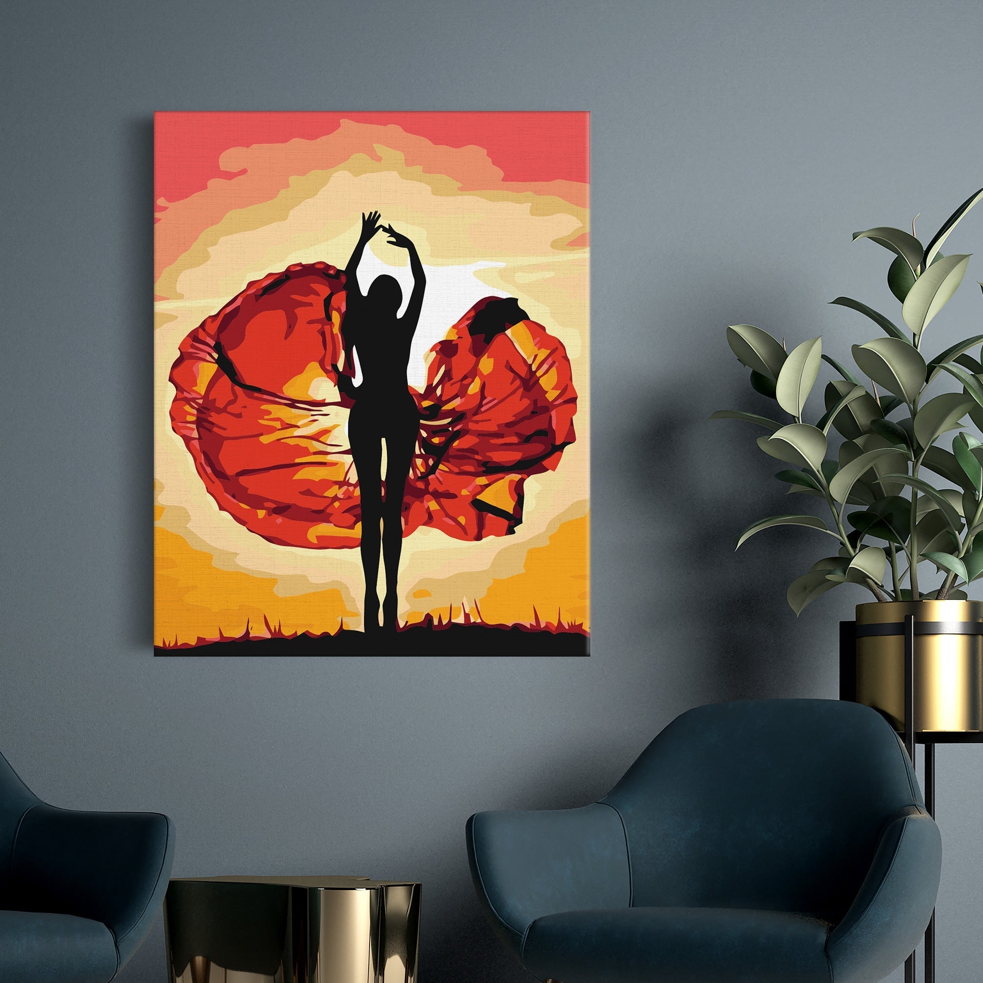 Tanec pri západe slnka (SC0776)