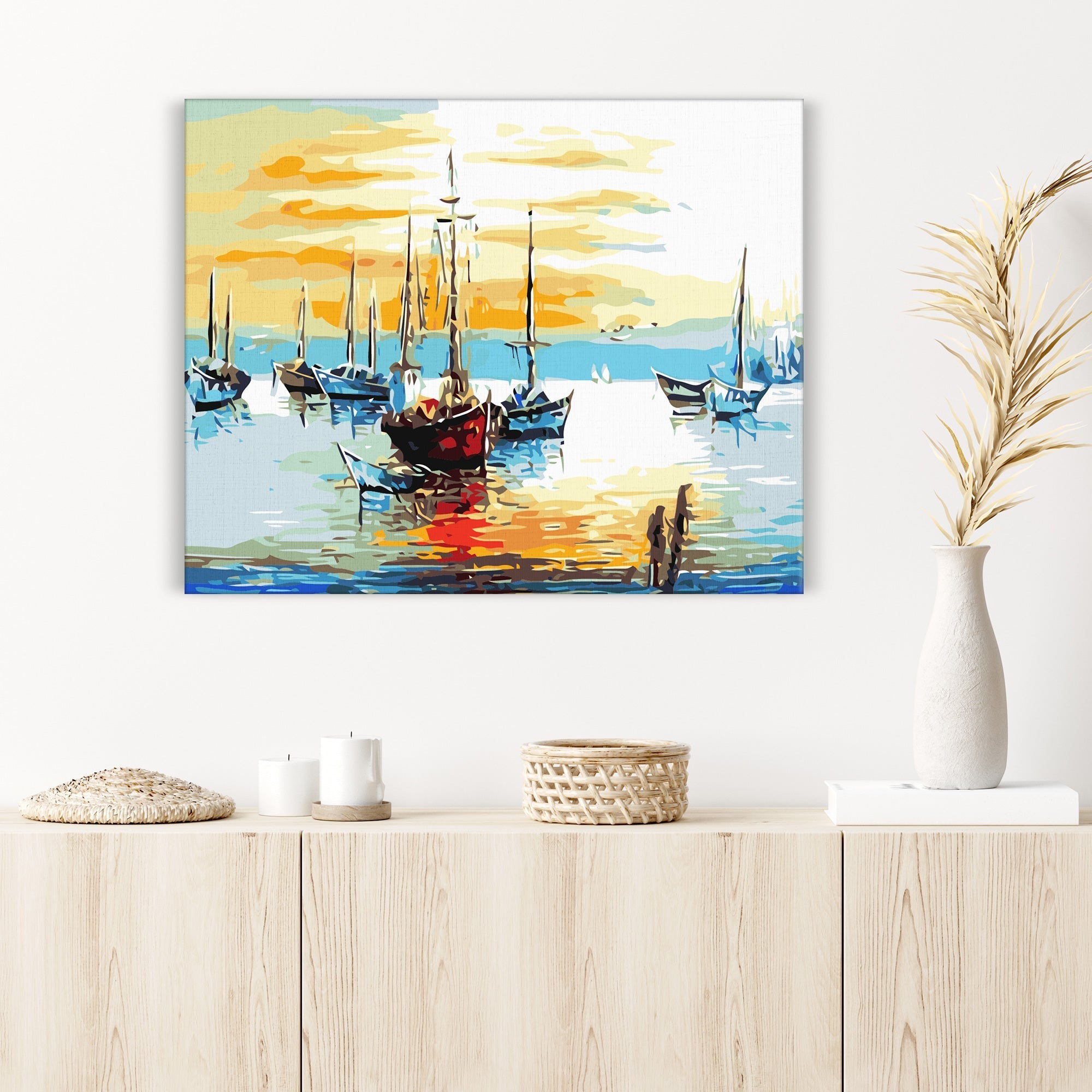 Plachty pri západe slnka (SC0787)