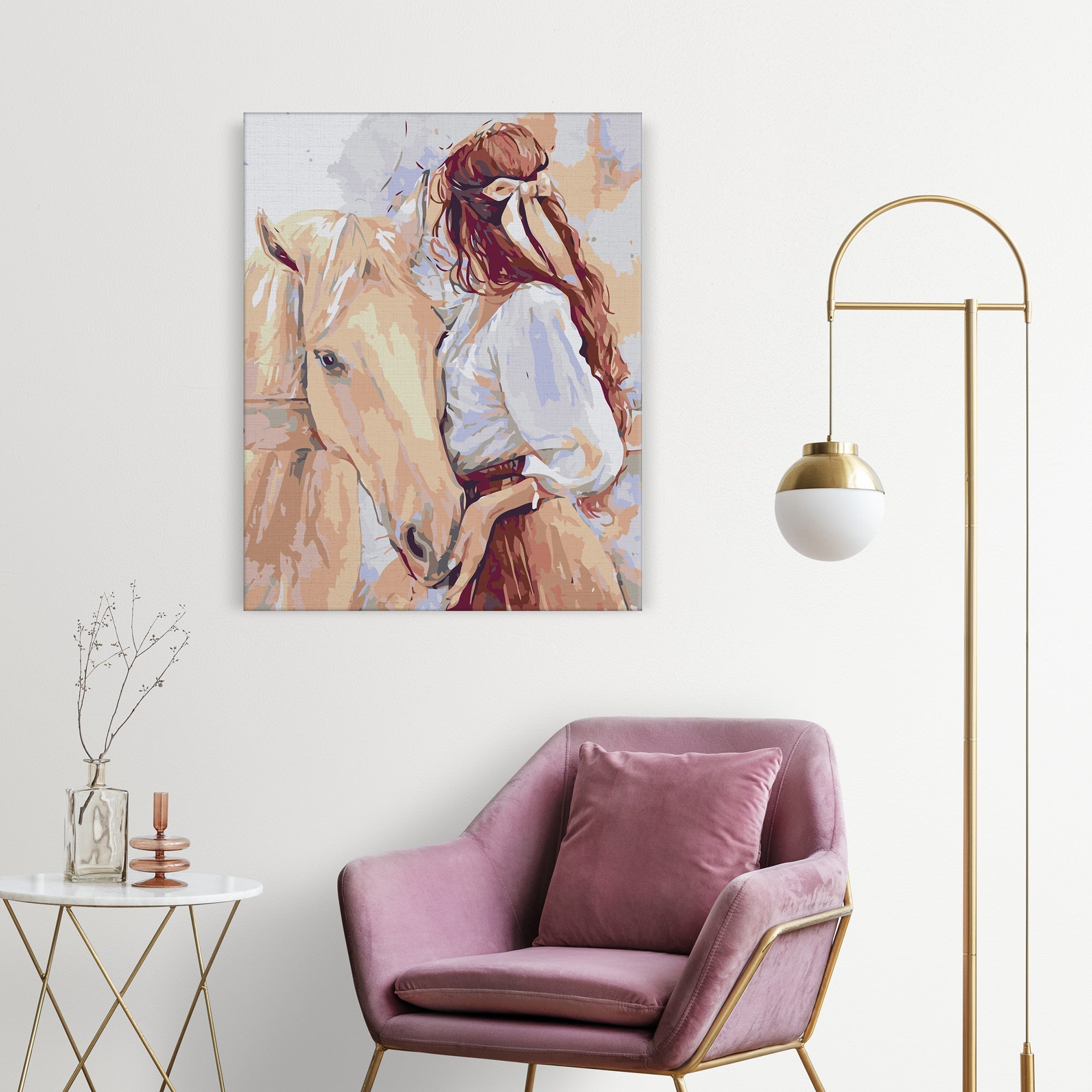 Dievča s koňom (SC0718)