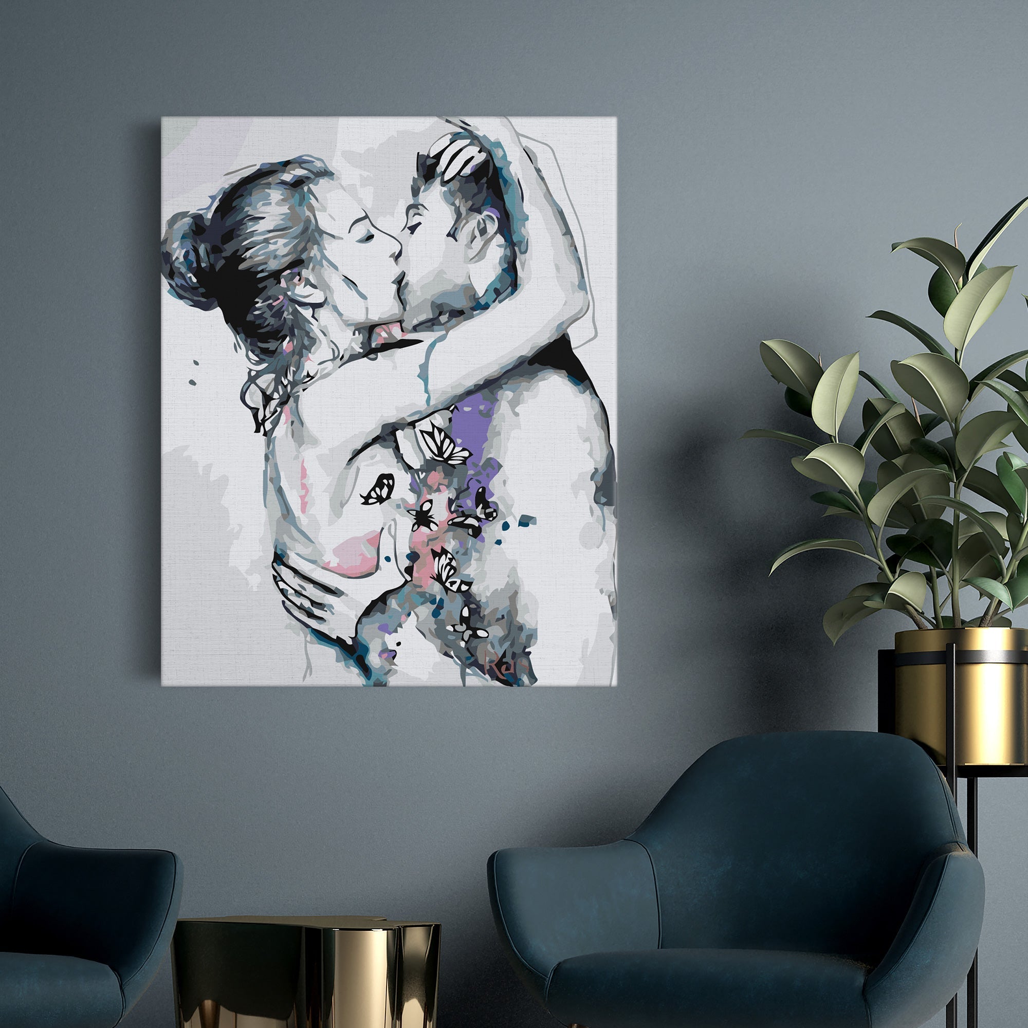 Milenci sa bozkávajú (SC0762)