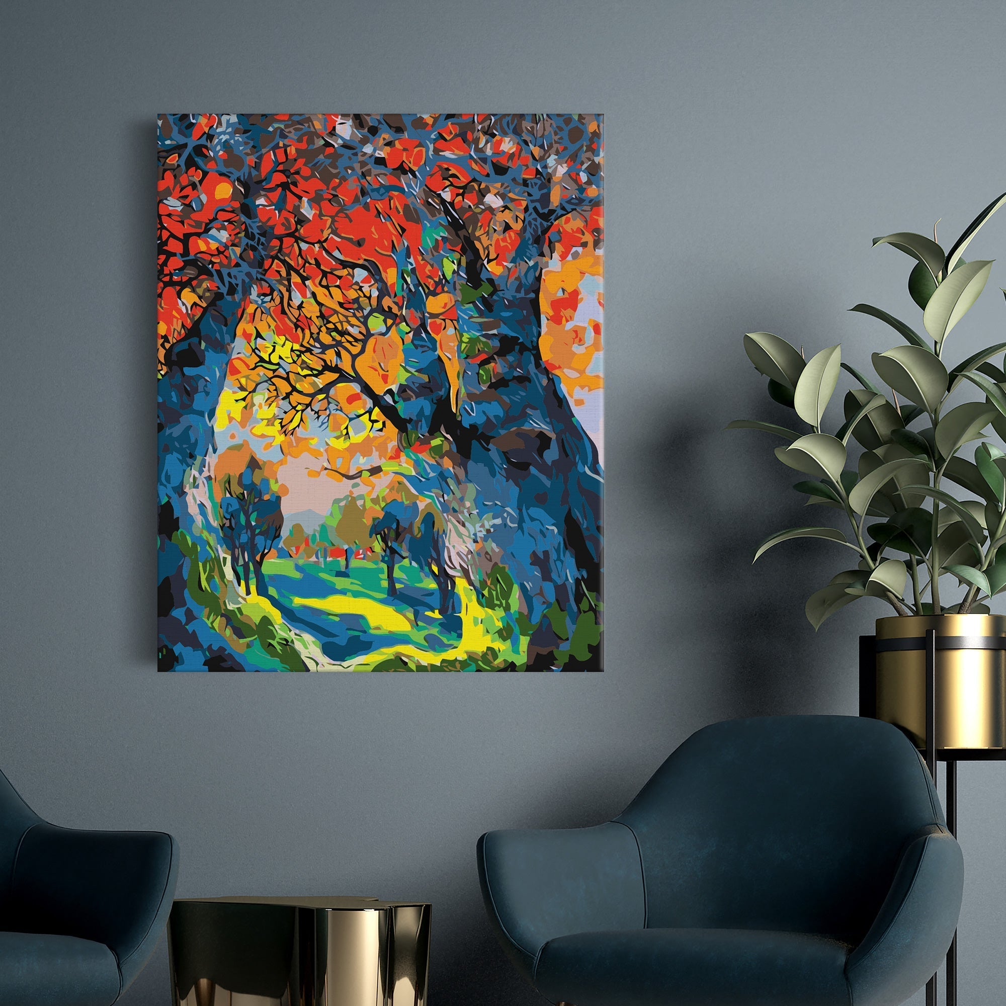 Starý dub v lese (SC0758)