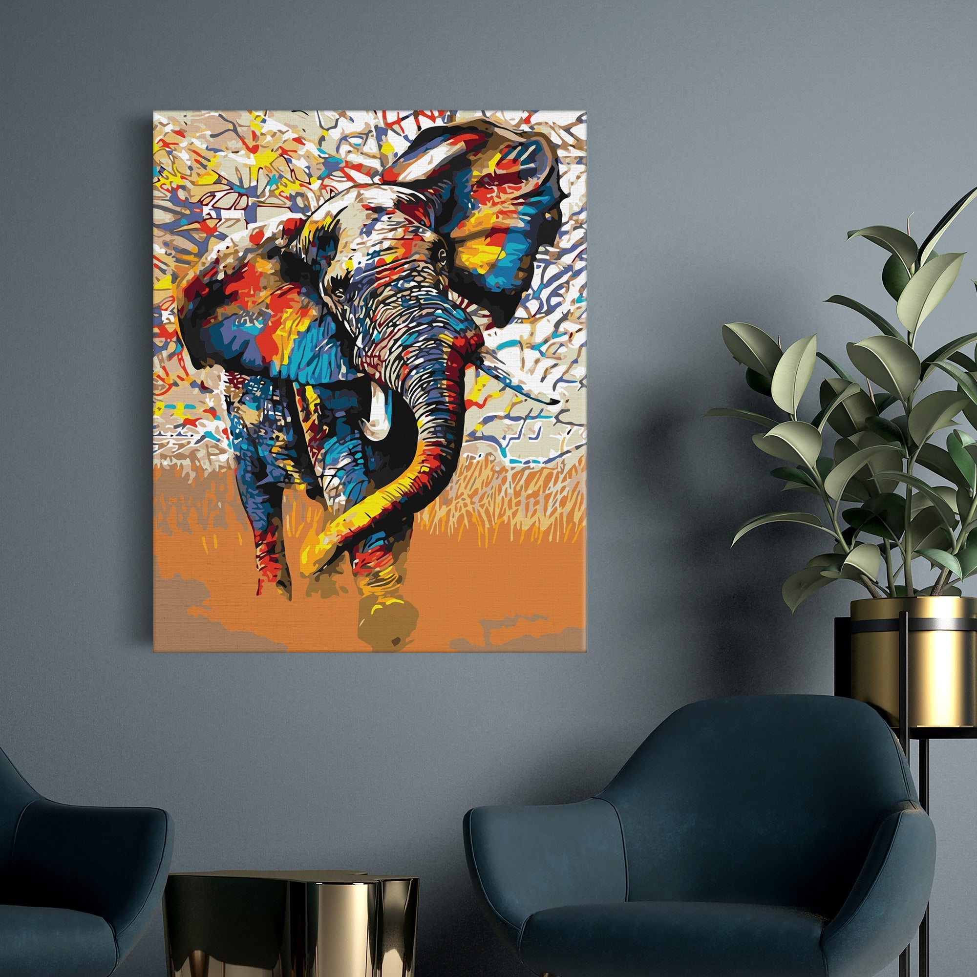 Šťastný slon (SC0782)