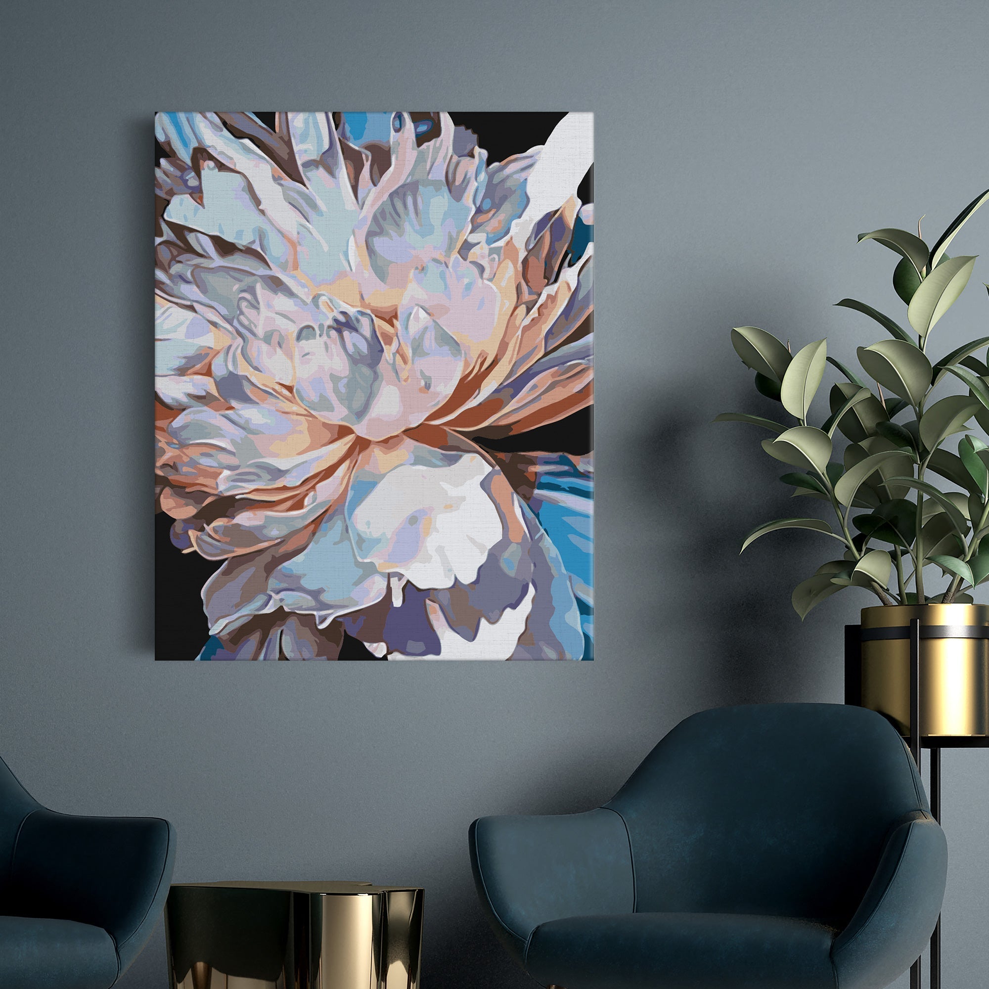 Biela pivónia (SC0748)