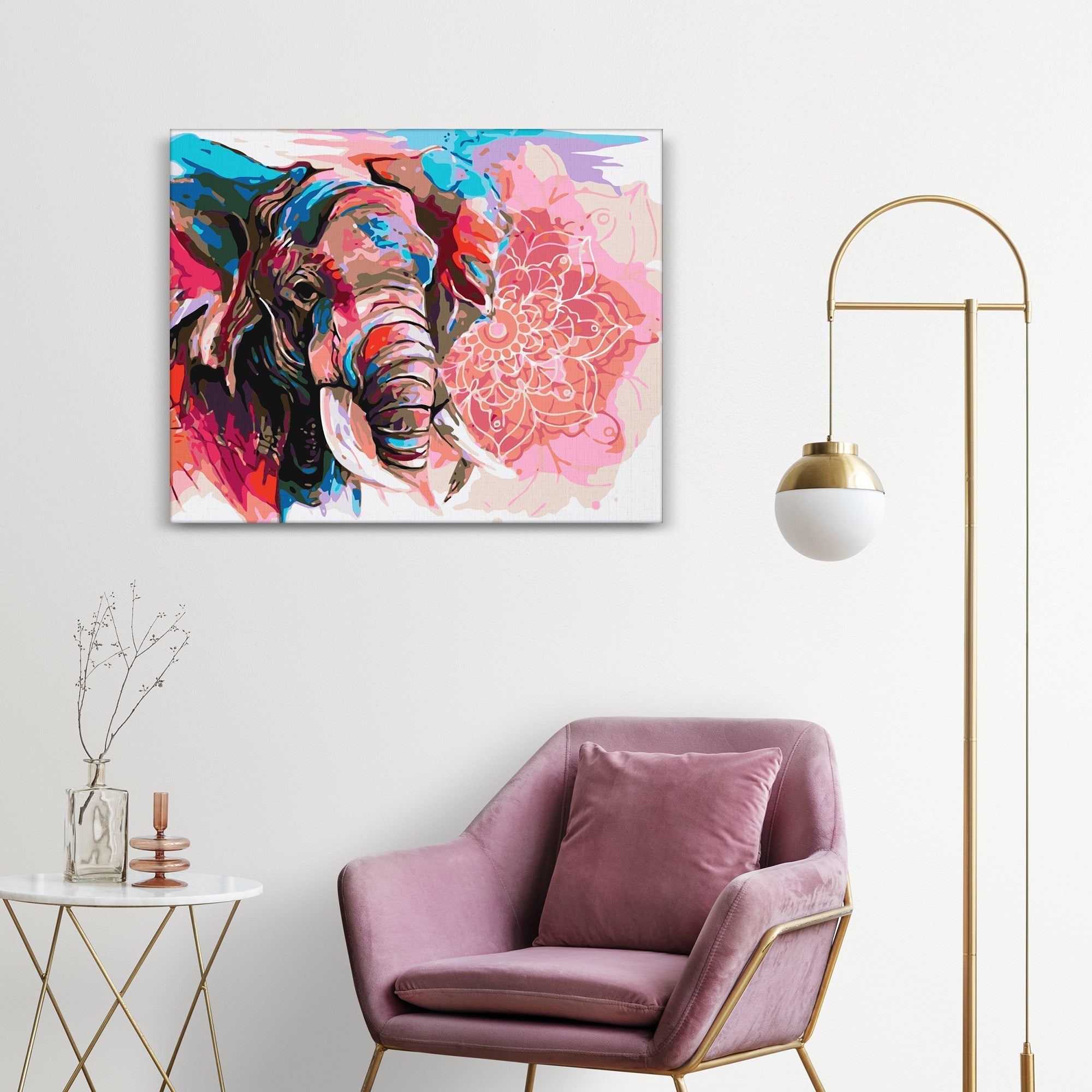 Farebný slon (SC0744)