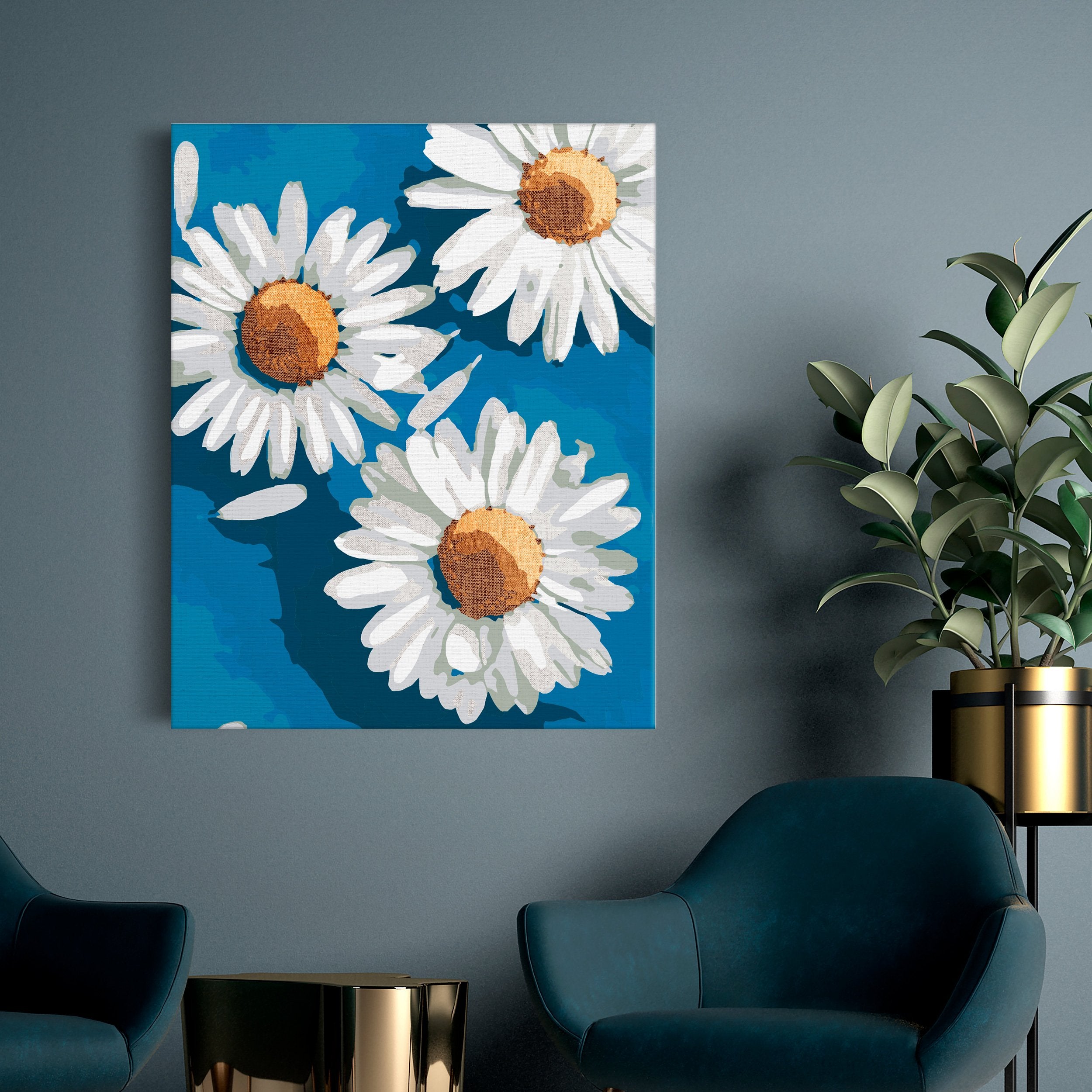 Harmanček na Modrom Pozadí (SC0656)