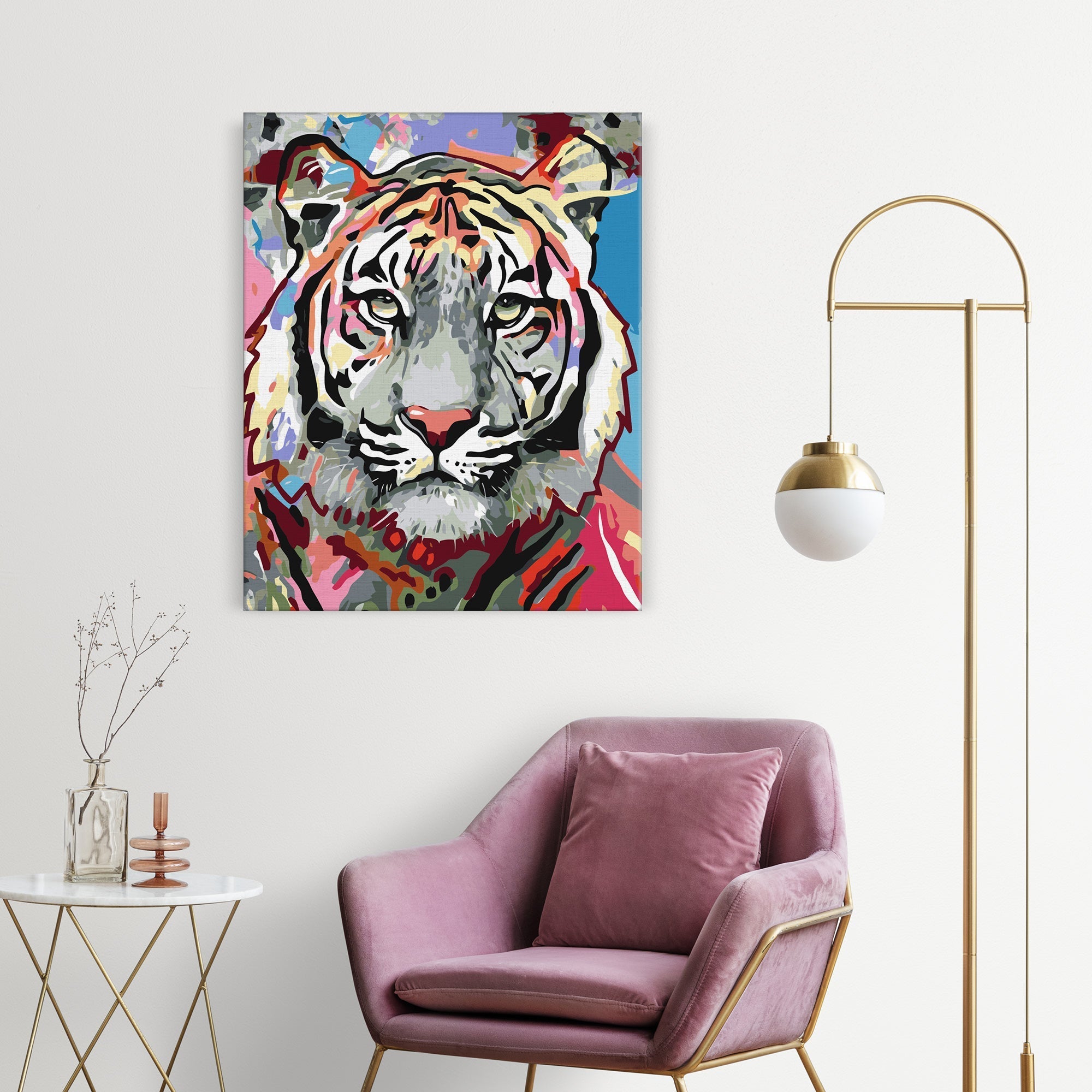 Farebný tiger (SC0729)