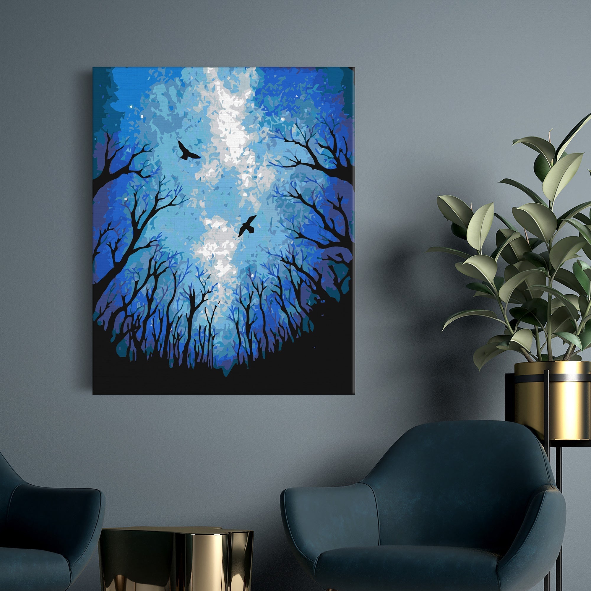 Lesná nočná obloha (SC0759)