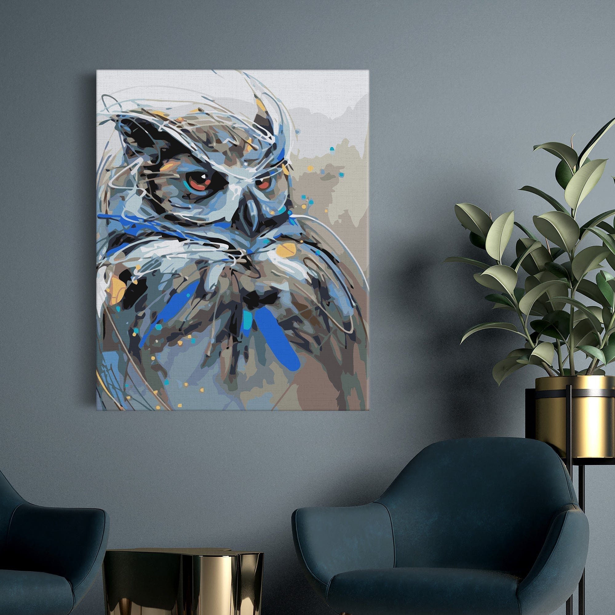 Farebná sova (SC0723)