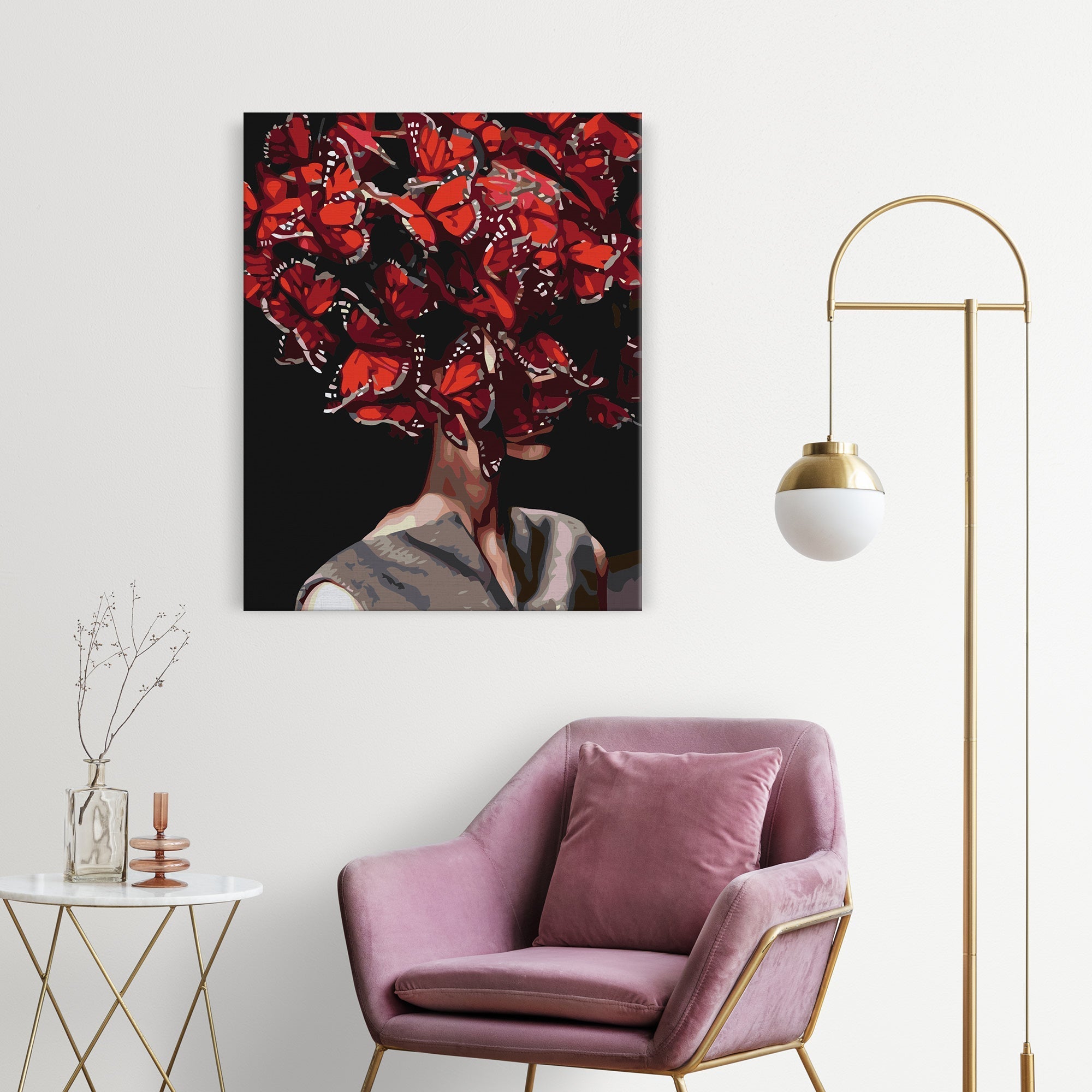 Žena a motýle (SC0772)